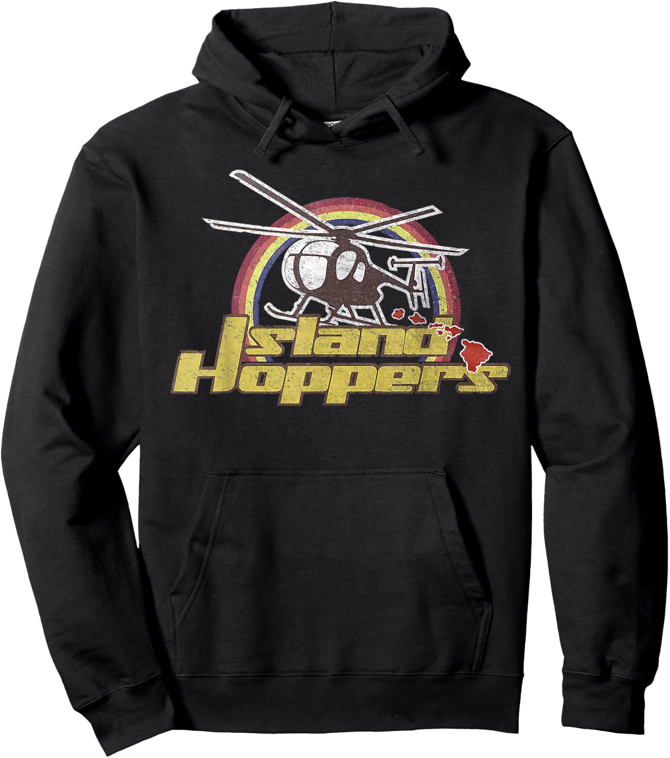 Magnum Island Retro Hoppers Hoodie - Hoodie | Black