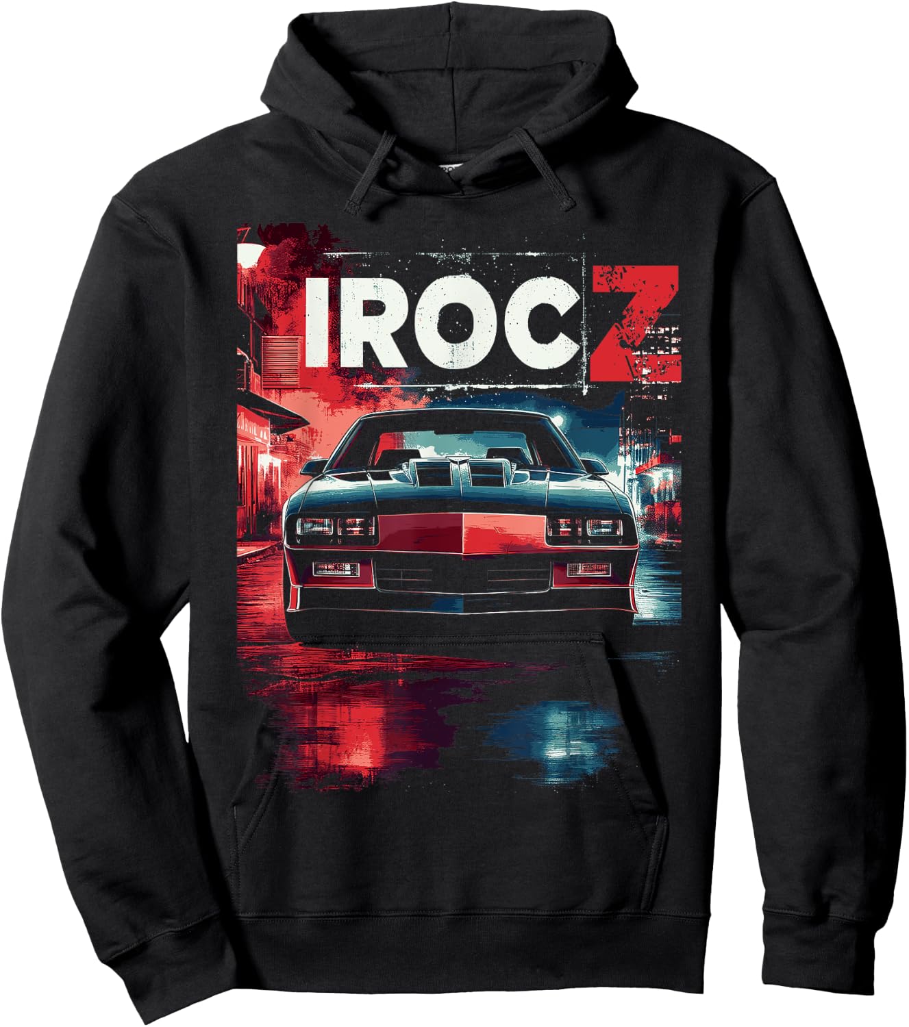 1980's IROC, IROC-Z Muscle Car American Muscle Retro classic Hoodie - Hoodie | Black