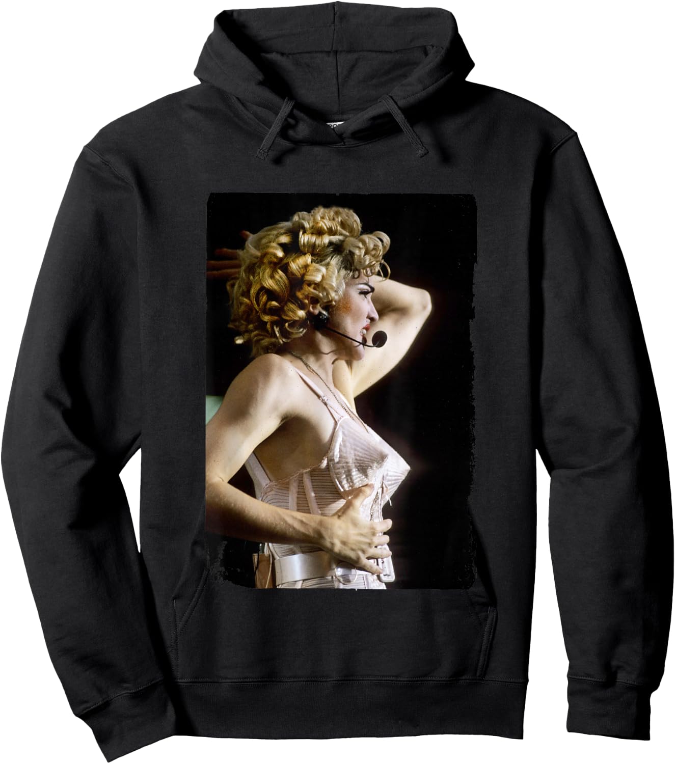 Madonna Live At Wembley 1990 By Stephen Wright Hoodie - Hoodie | Black