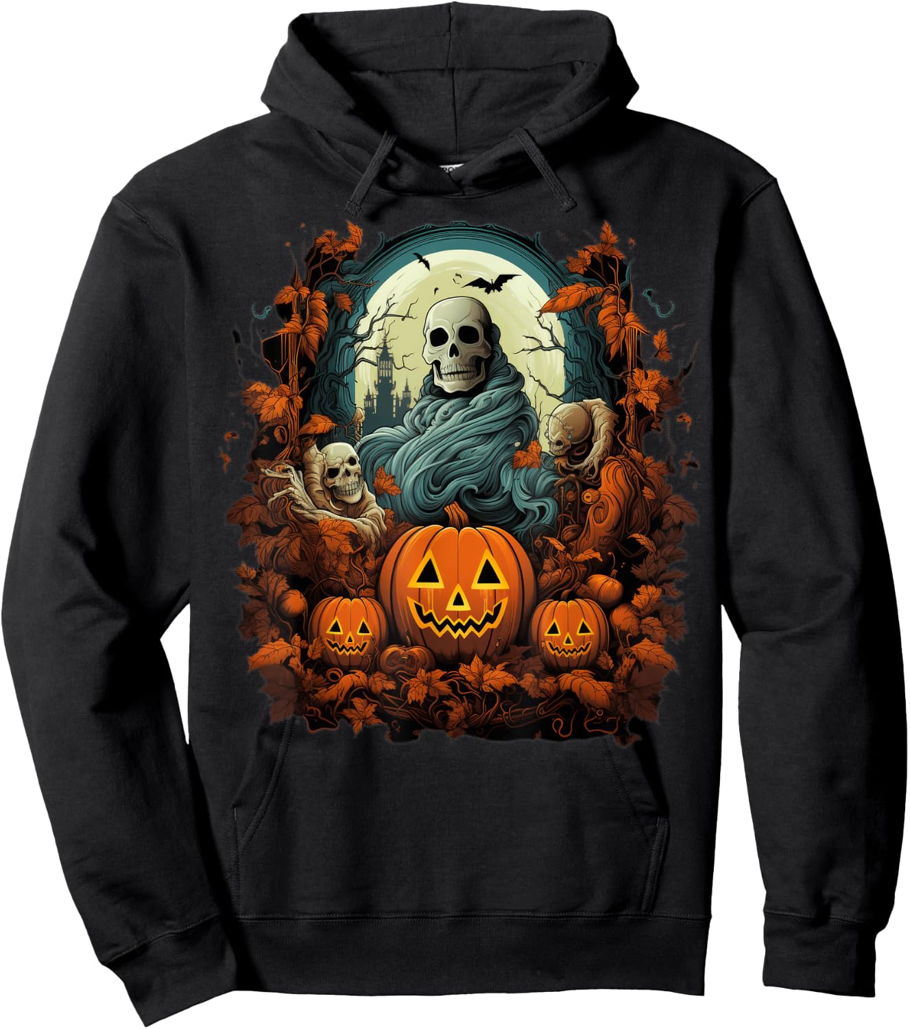 Ghost Women Hoodie - Hoodie | Black
