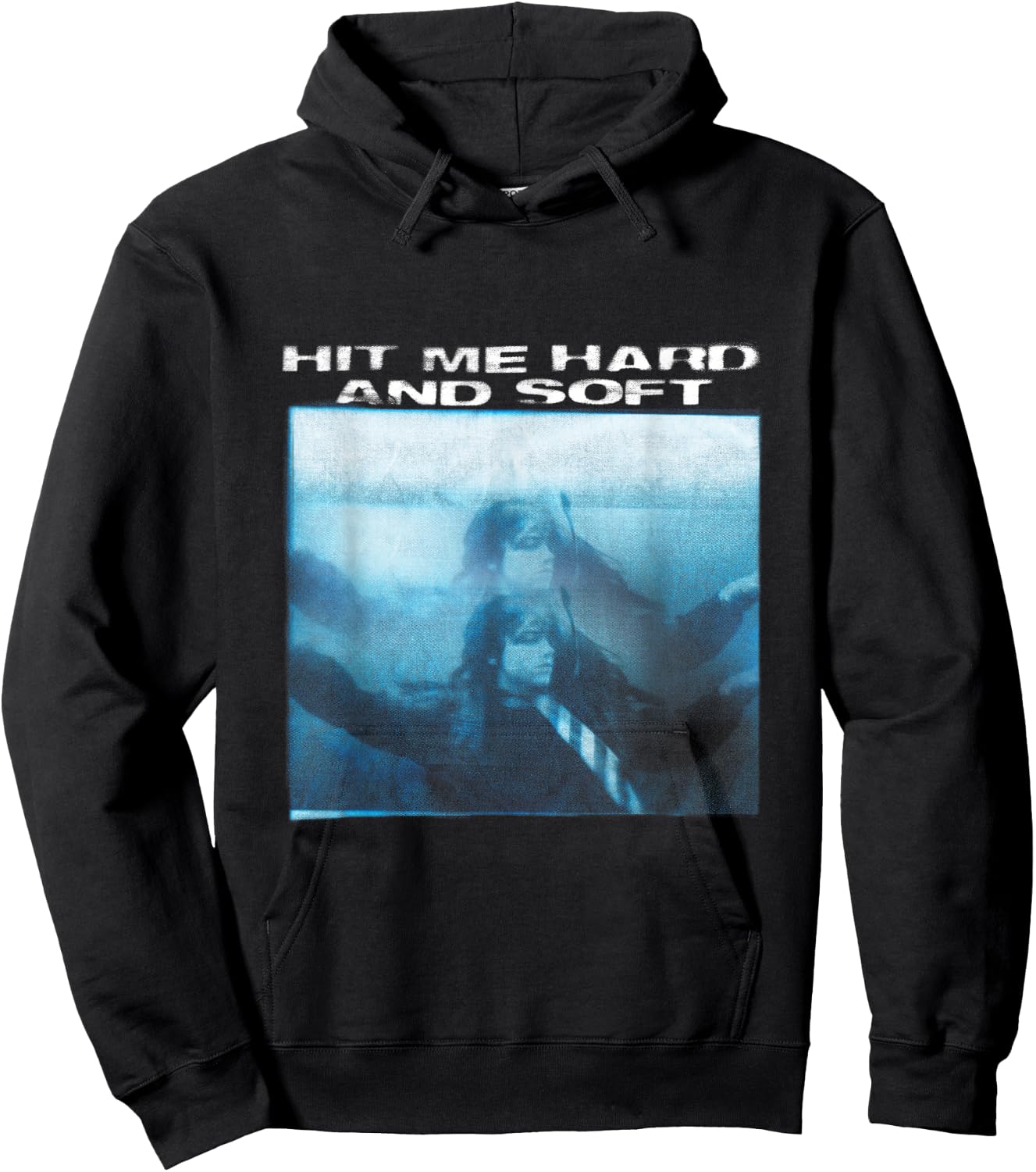 Official Billie Eilish HIT ME HARD AND SOFT Floating Hoodie - Hoodie | Black