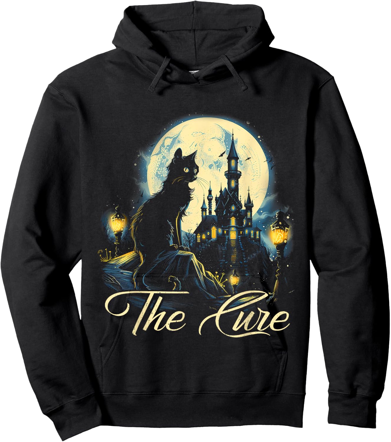 Cures Vintage Art Lovely Animal Musician Funny Outfits Cats Hoodie - Hoodie | Black