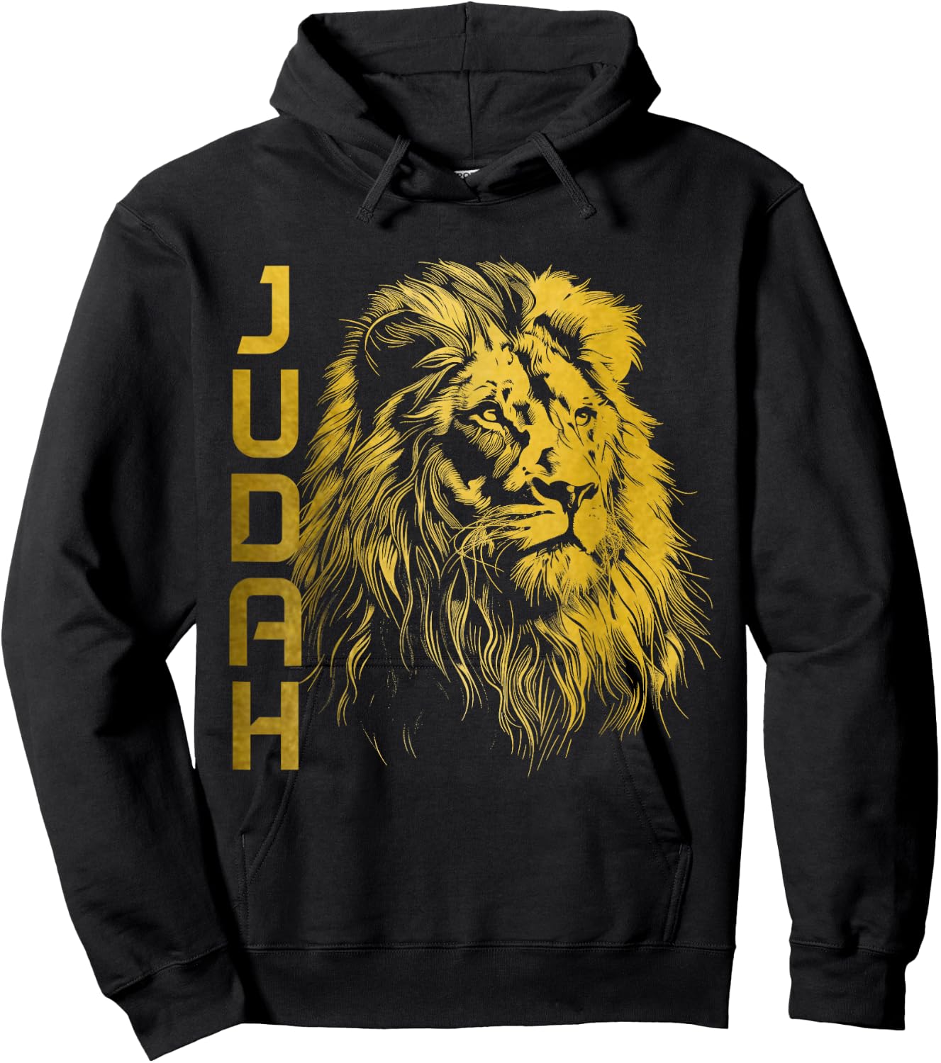 Lion Of Judah Hebrew Israelite Christian Jewish African YHWH Hoodie - Hoodie | Black