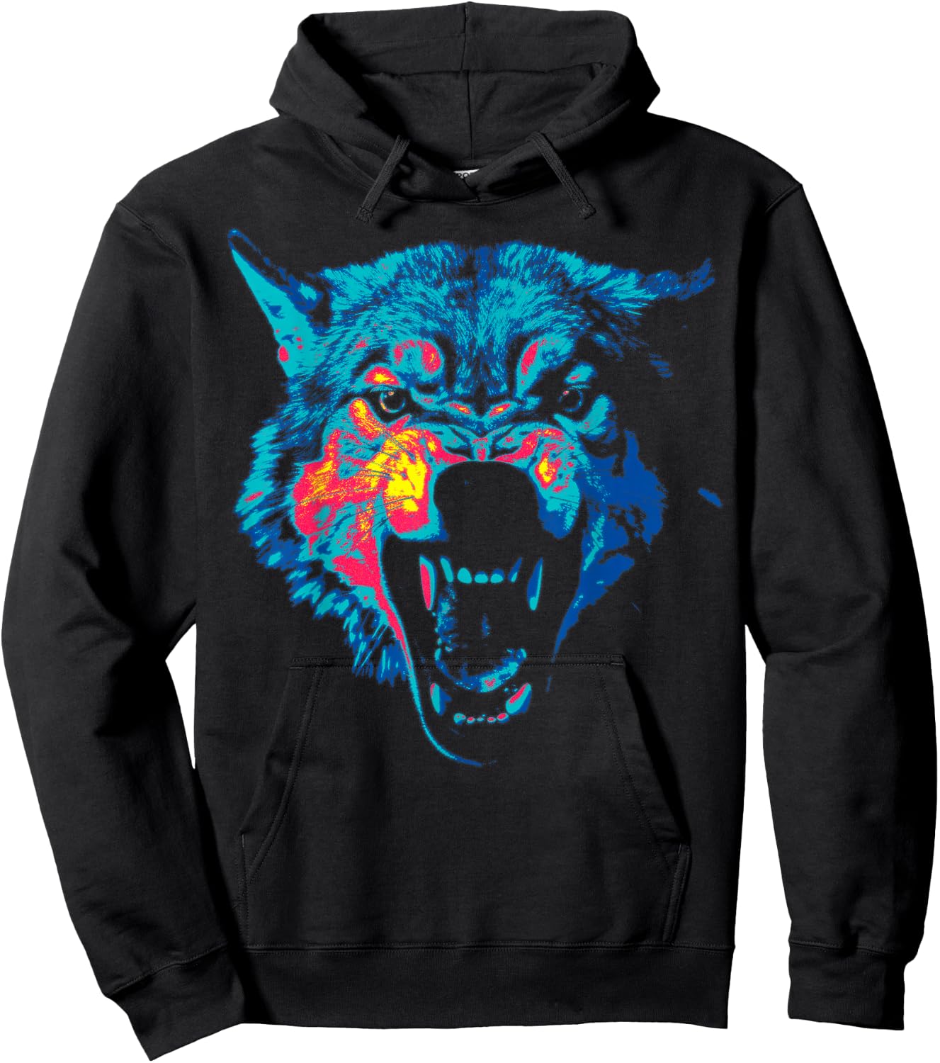 Wolf Hoodie - Hoodie | Black