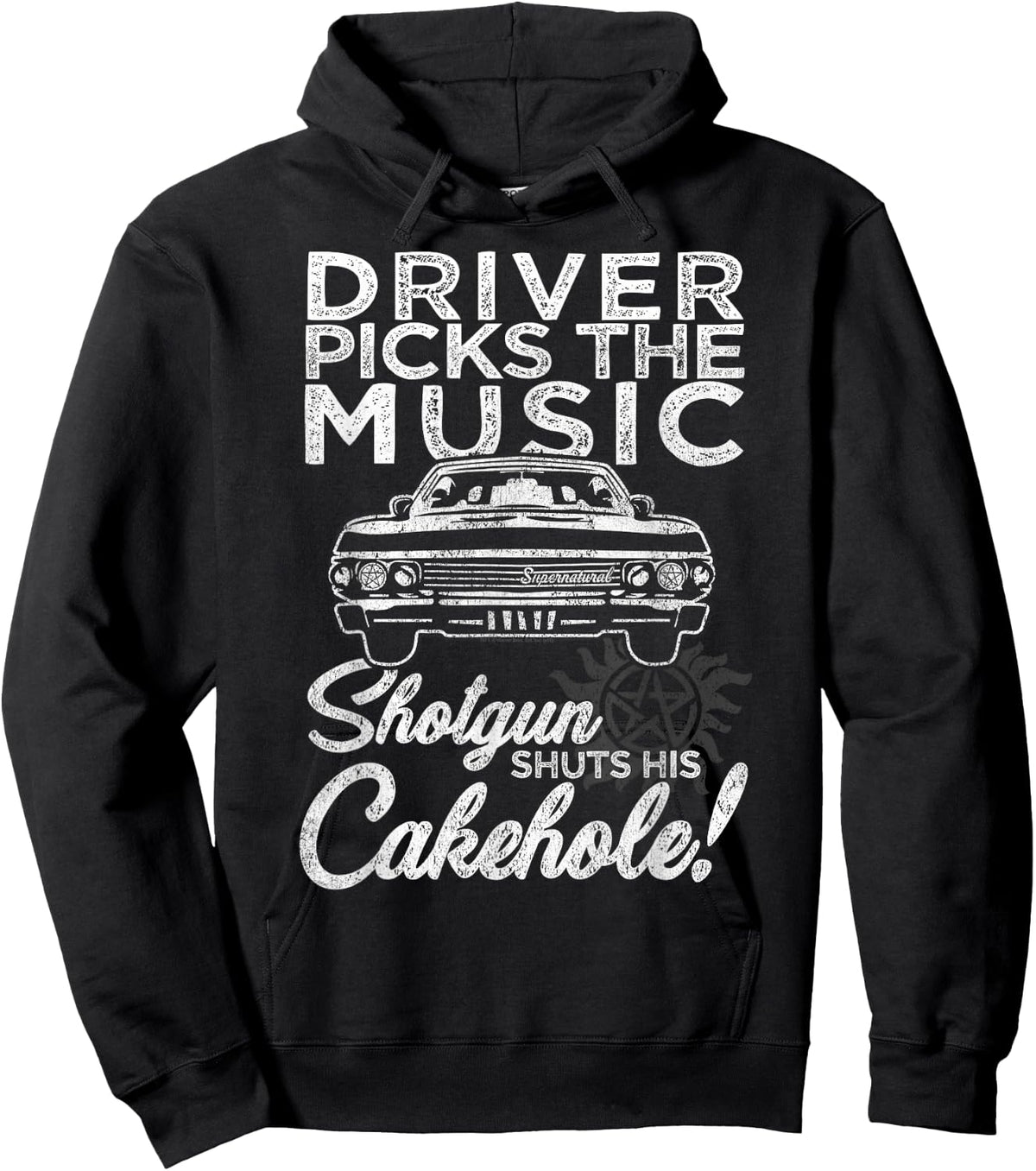 Supernatural Driver Picks Music Hoodie - Hoodie | Black