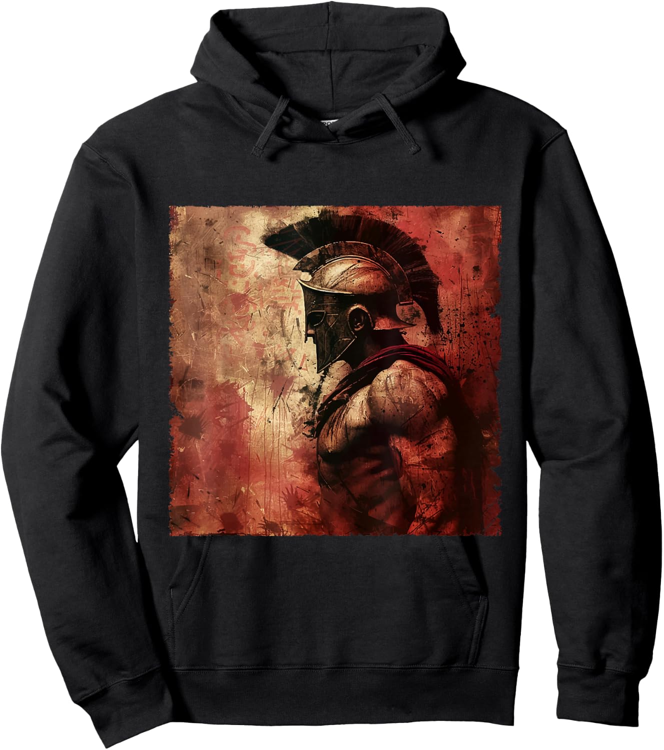 Sparta Spartan Fighter Helmet Greeks Leonidas Sparta Hoodie - Hoodie | Black