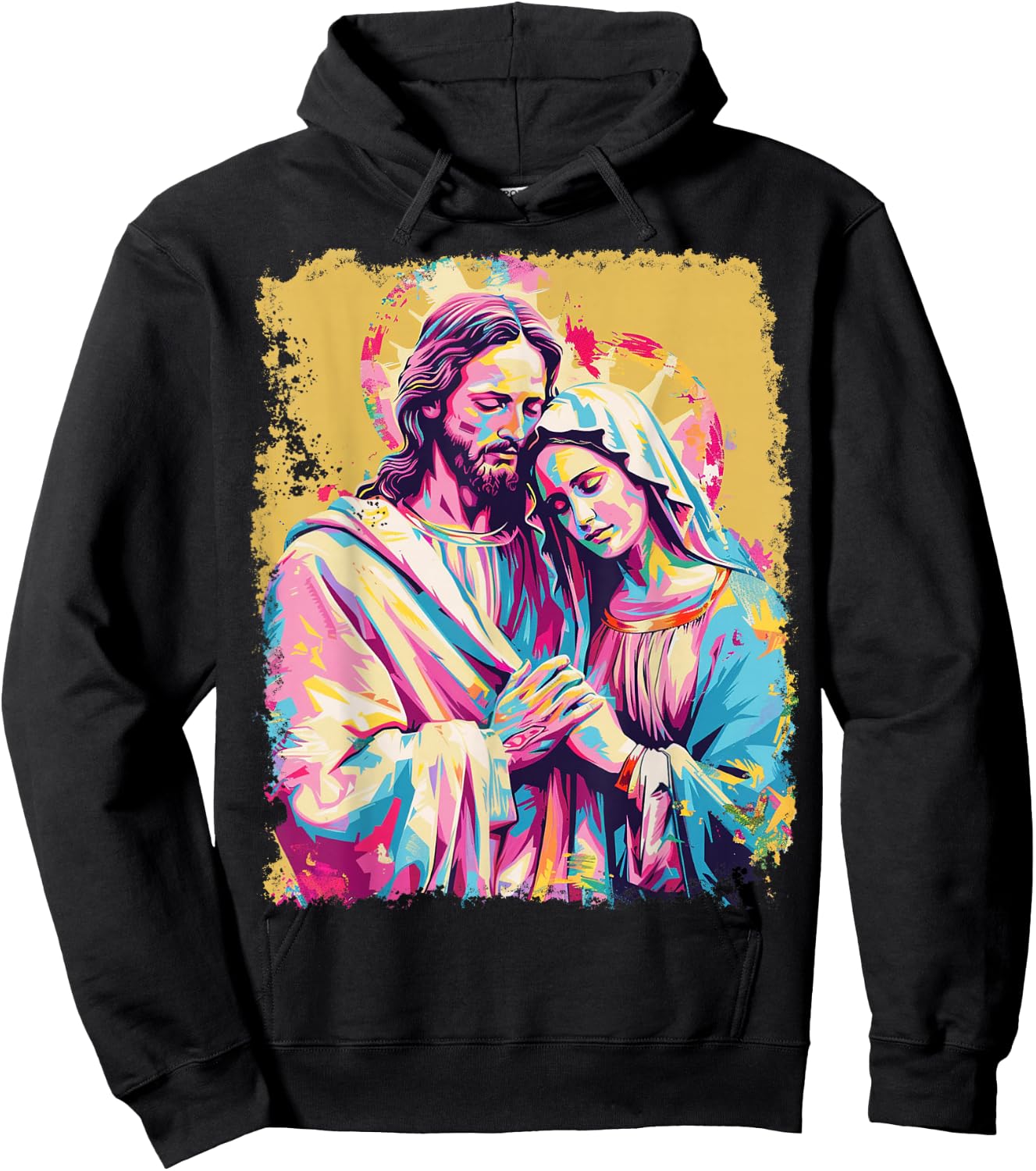 Jesus Christ Saint Mary Magdalene Hoodie - Hoodie | Black