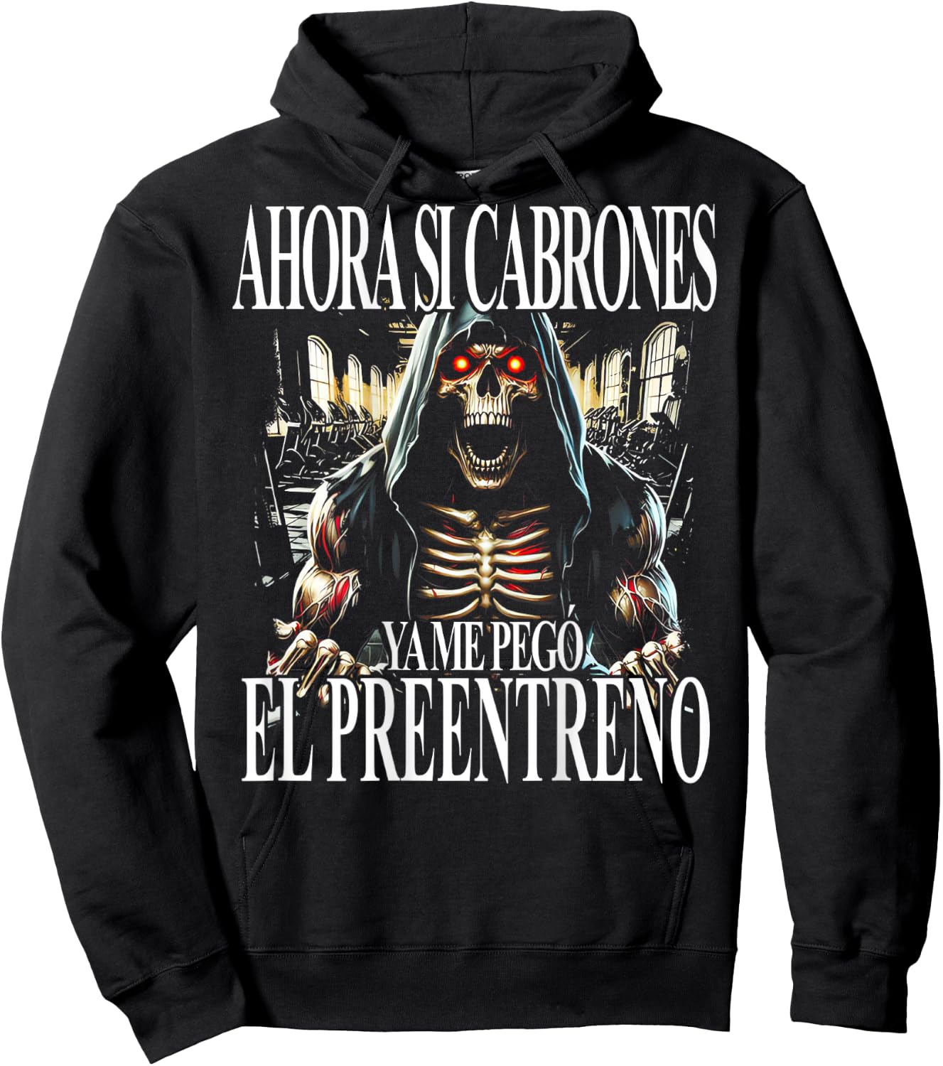 Frases Chidas Funny Mexicans Sarcasm Skull Sayings Mexico Hoodie - Hoodie | Black