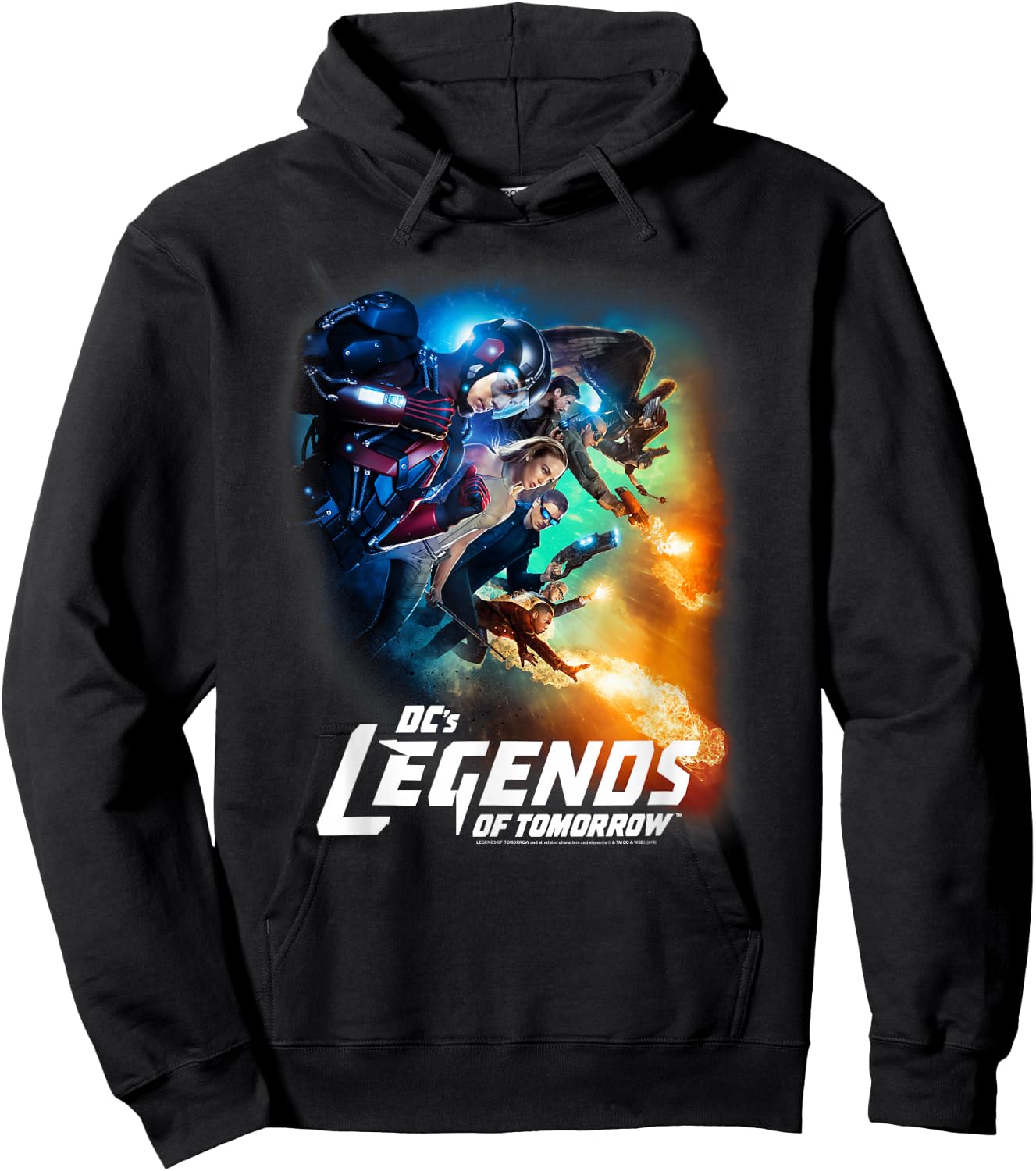 Legends of Tomorrow Team Poster Hoodie - Hoodie | Black