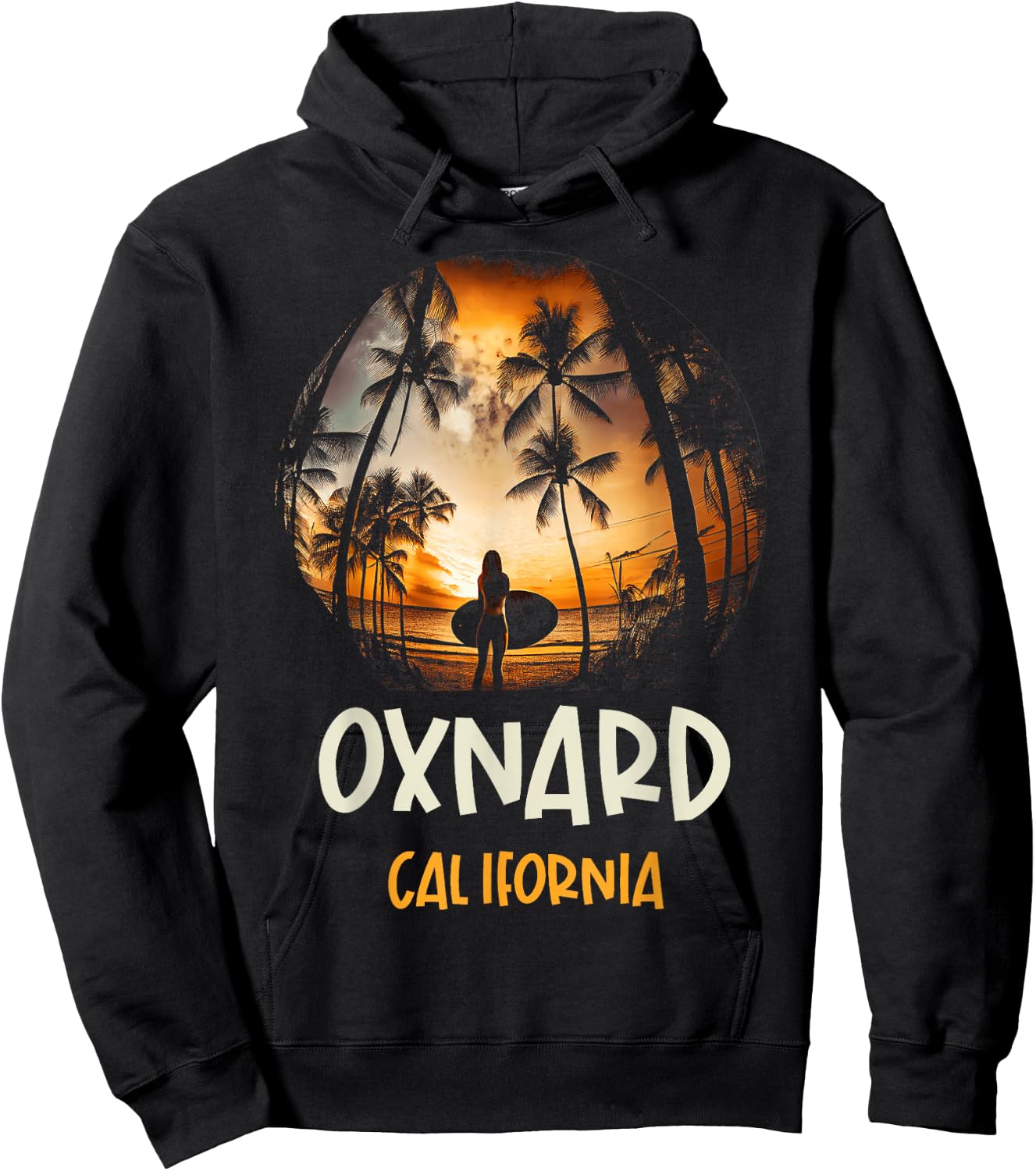 Oxnard California Hoodie - Hoodie | Black