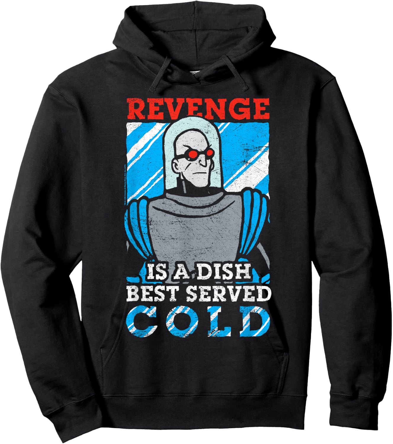 Batman: The Animated Series Mr. Freeze Served Cold Hoodie - Hoodie | Black