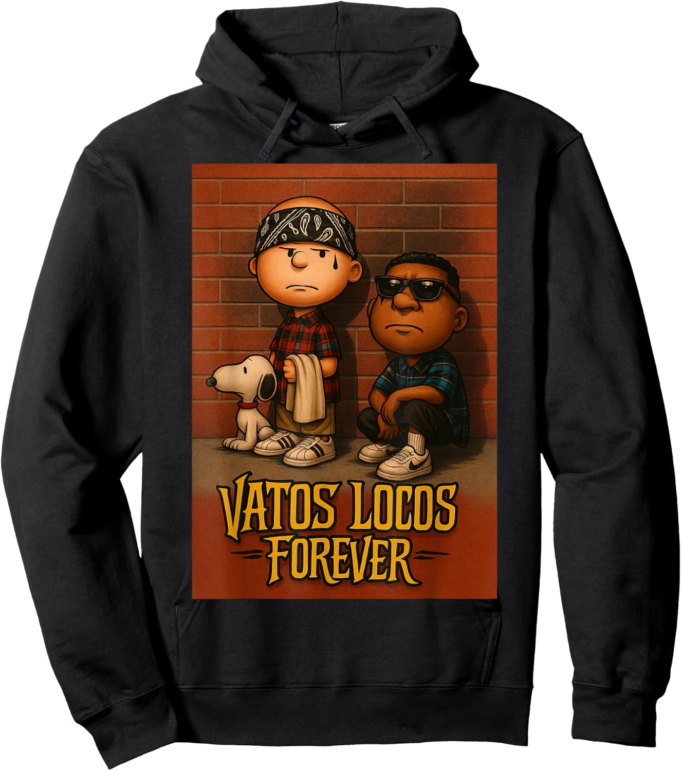 Vatos Locos for Ever Hoodie - Hoodie | Black