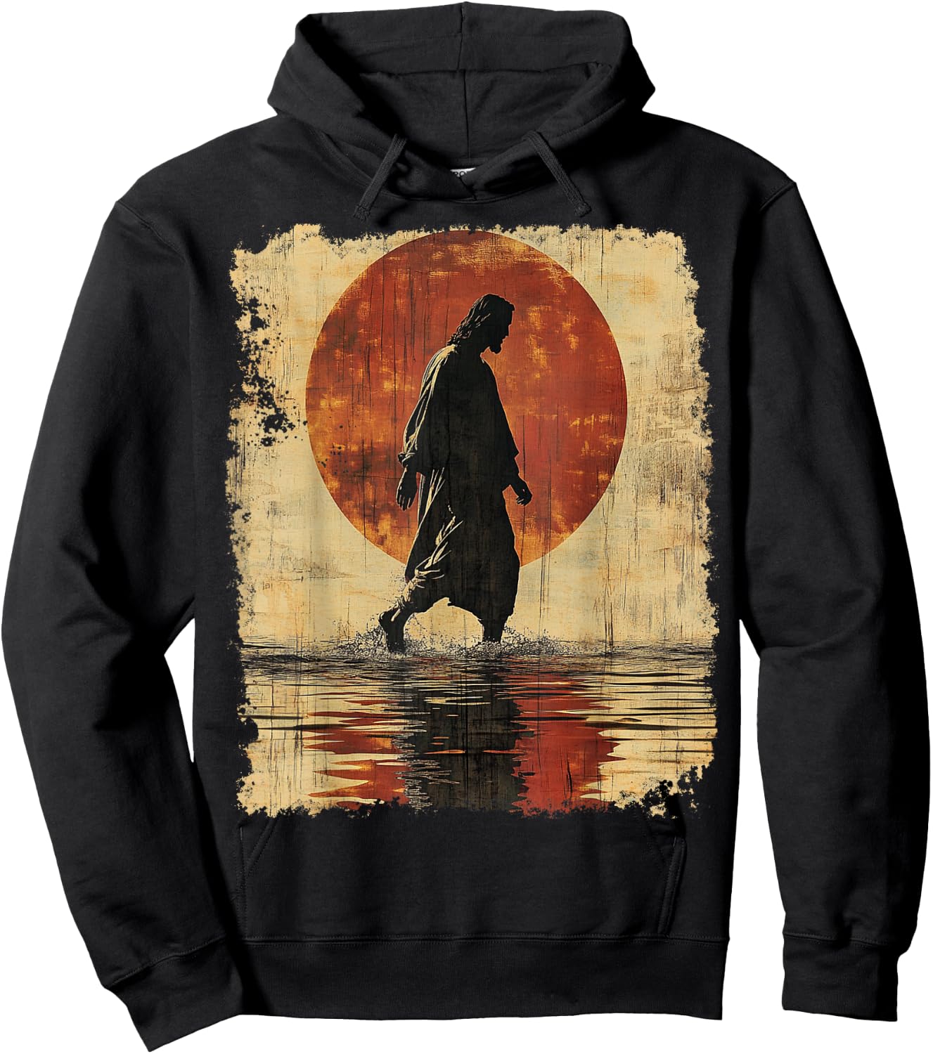 Vintage Jesus Christ Clothing Hoodie - Hoodie | Black