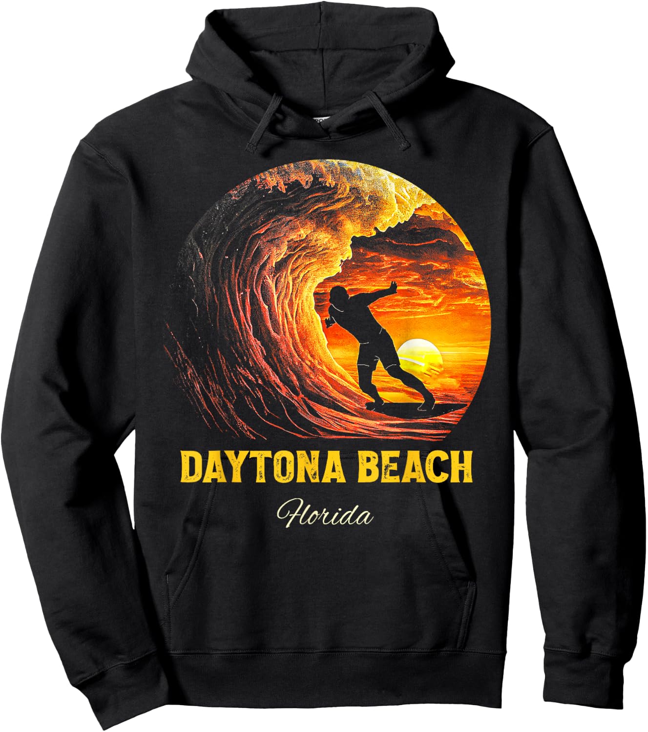 Daytona Beach Florida Hoodie - Hoodie | Black