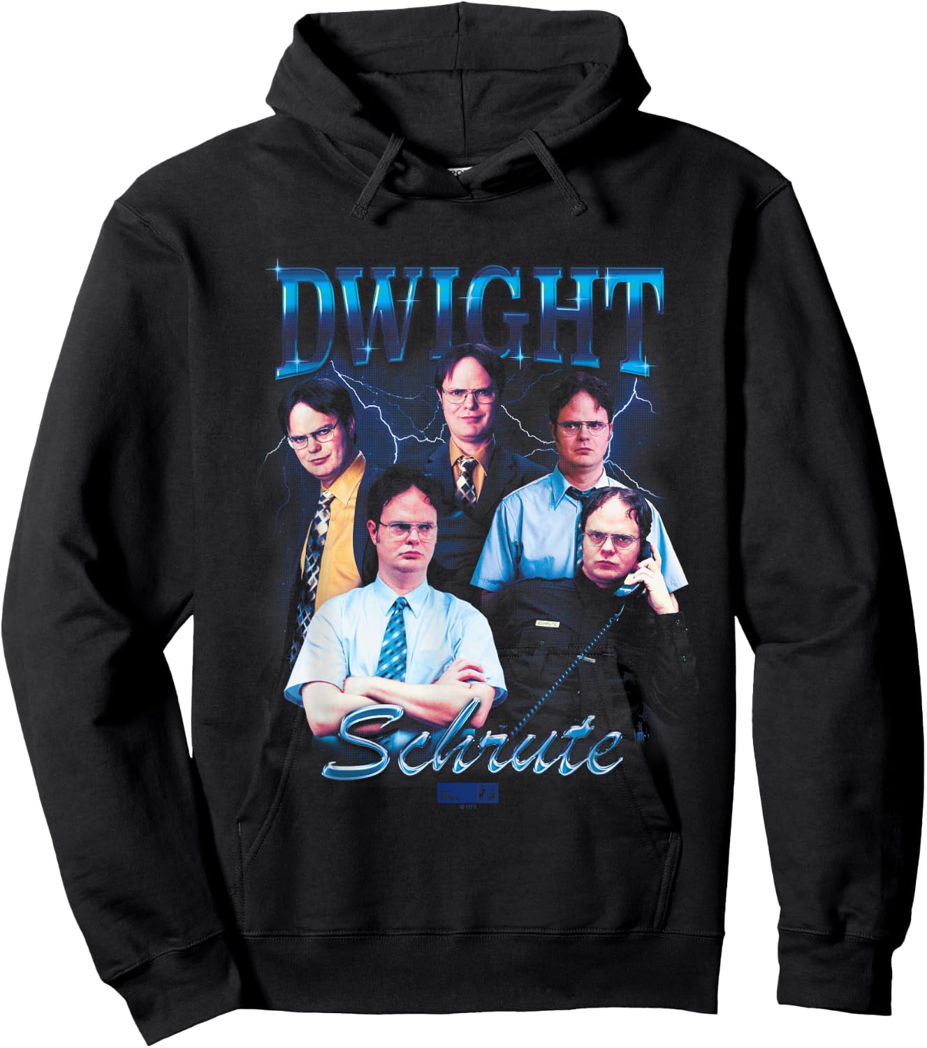 NBC The Office Dwight Schrute Heartthrob - Officially Licensed , Small, Black Hoodie - Hoodie | Black