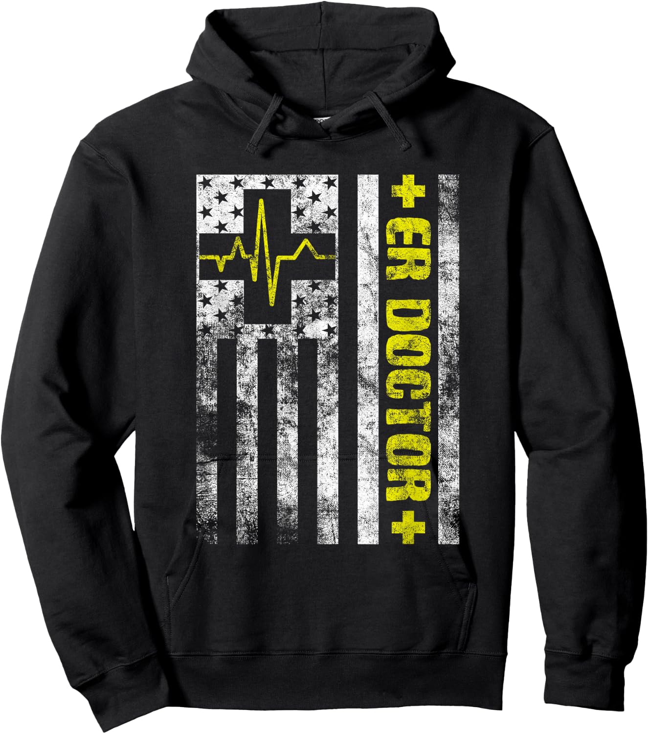 Emergency Department Emergency Medicine Physician ER Doctor Hoodie - Hoodie | Black