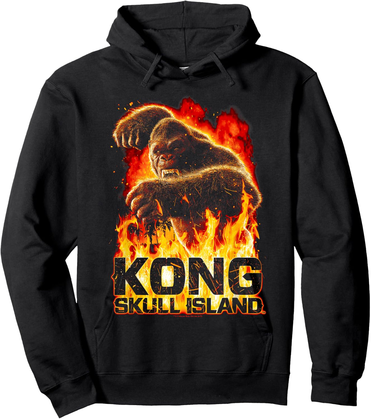 Kong: Skull Island Out of the Fire Hoodie - Hoodie | Black