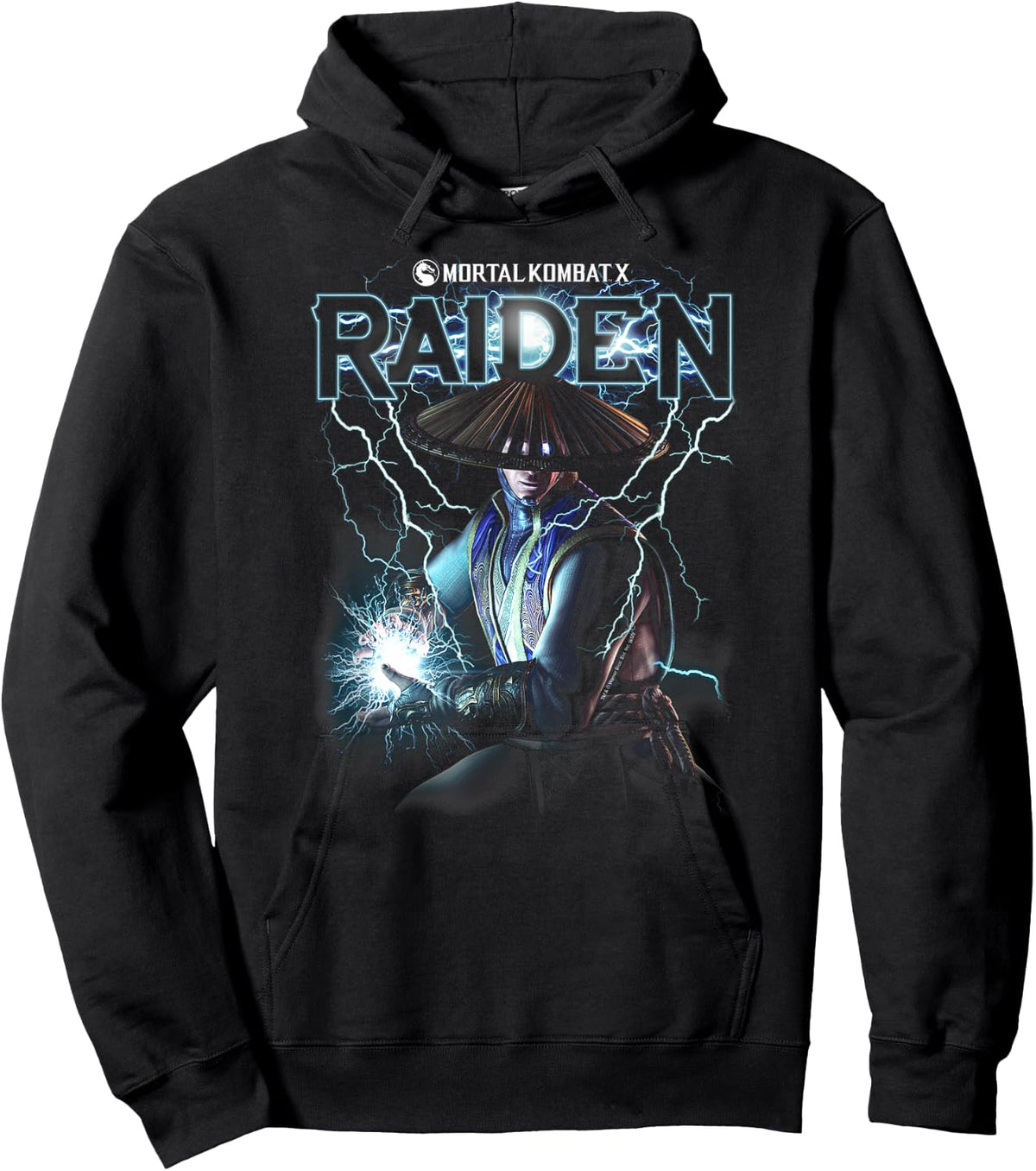 Mortal Kombat X Raiden Hoodie - Hoodie | Black