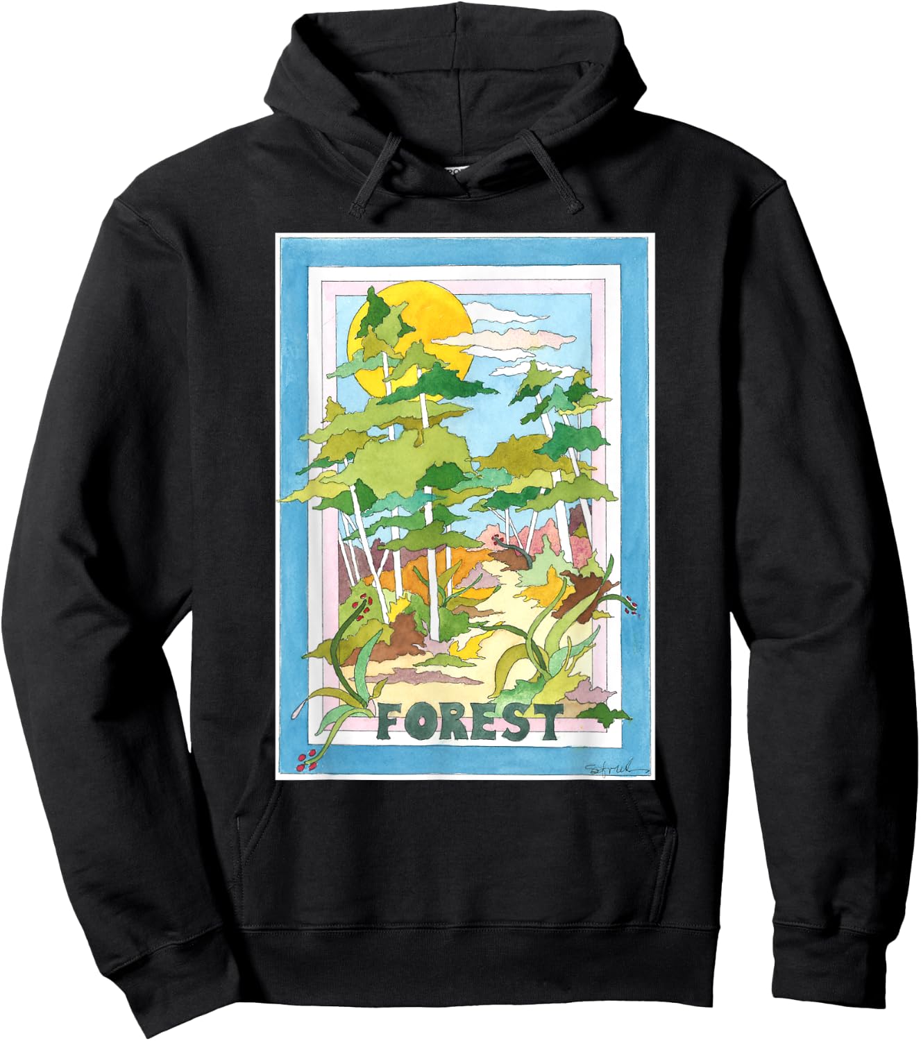 Forest Hoodie - Hoodie | Black