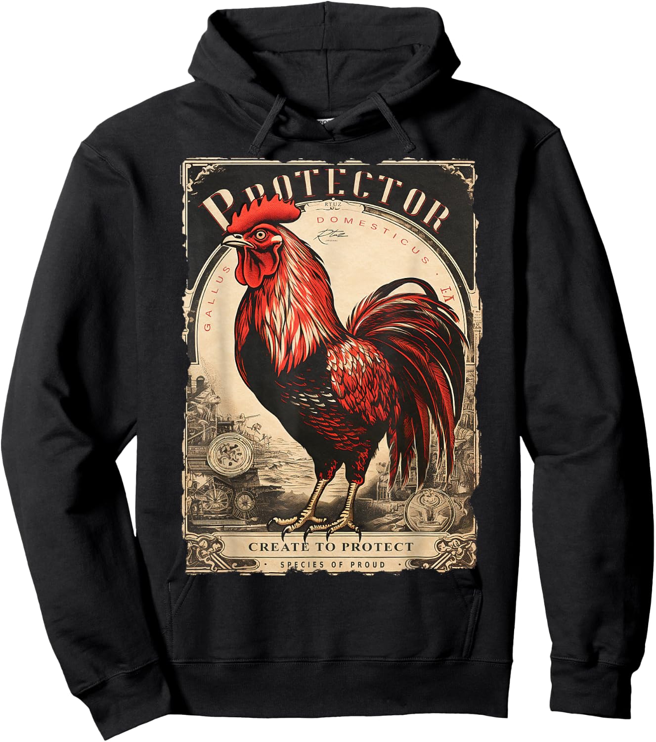Aesthetic Clothes Retro Vintage Streetwear Fashion Women Men Hoodie - Hoodie | Black