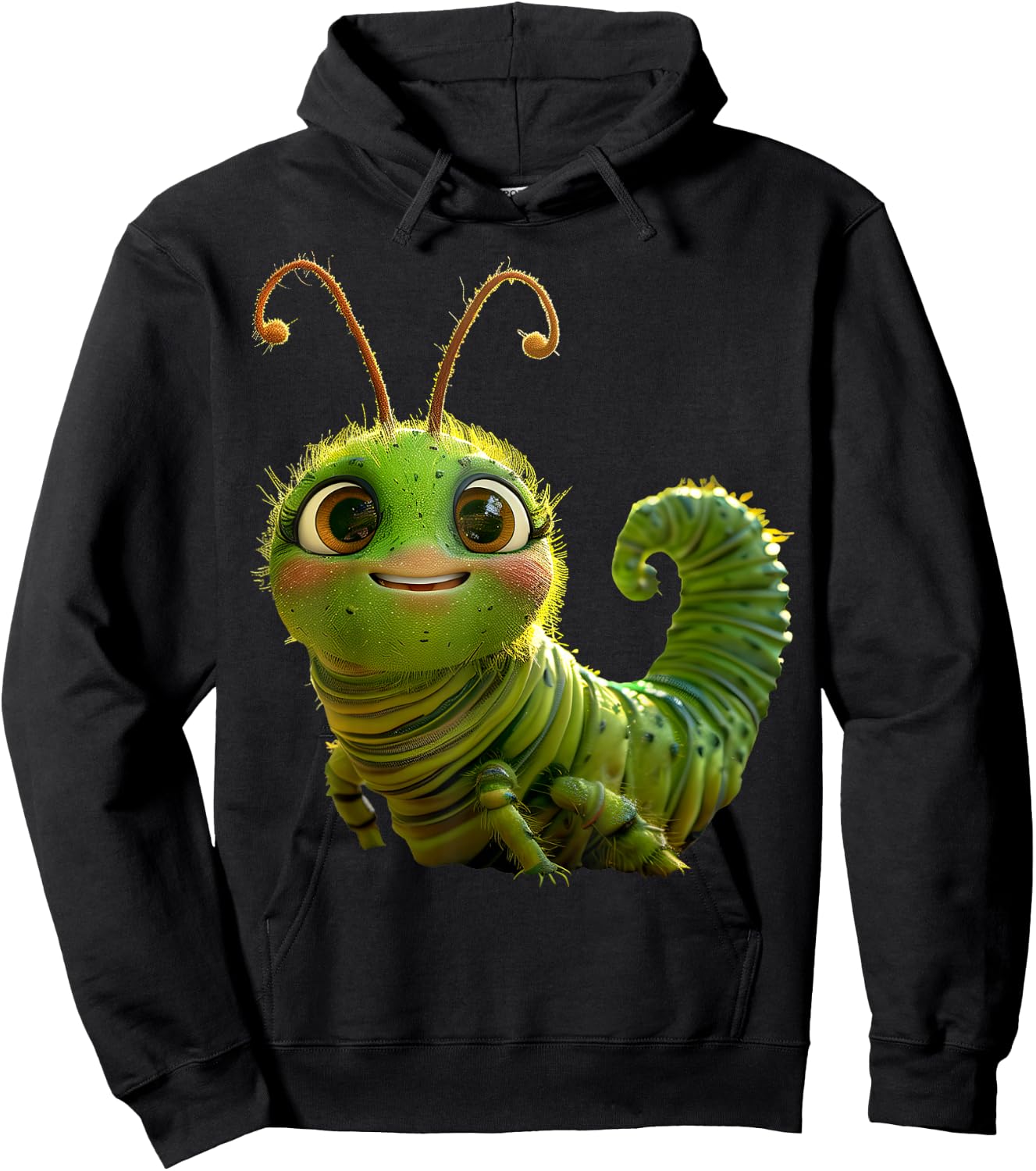 Caterpillar Funny Metamorphosis Cute Caterpillars Hoodie - Hoodie | Black