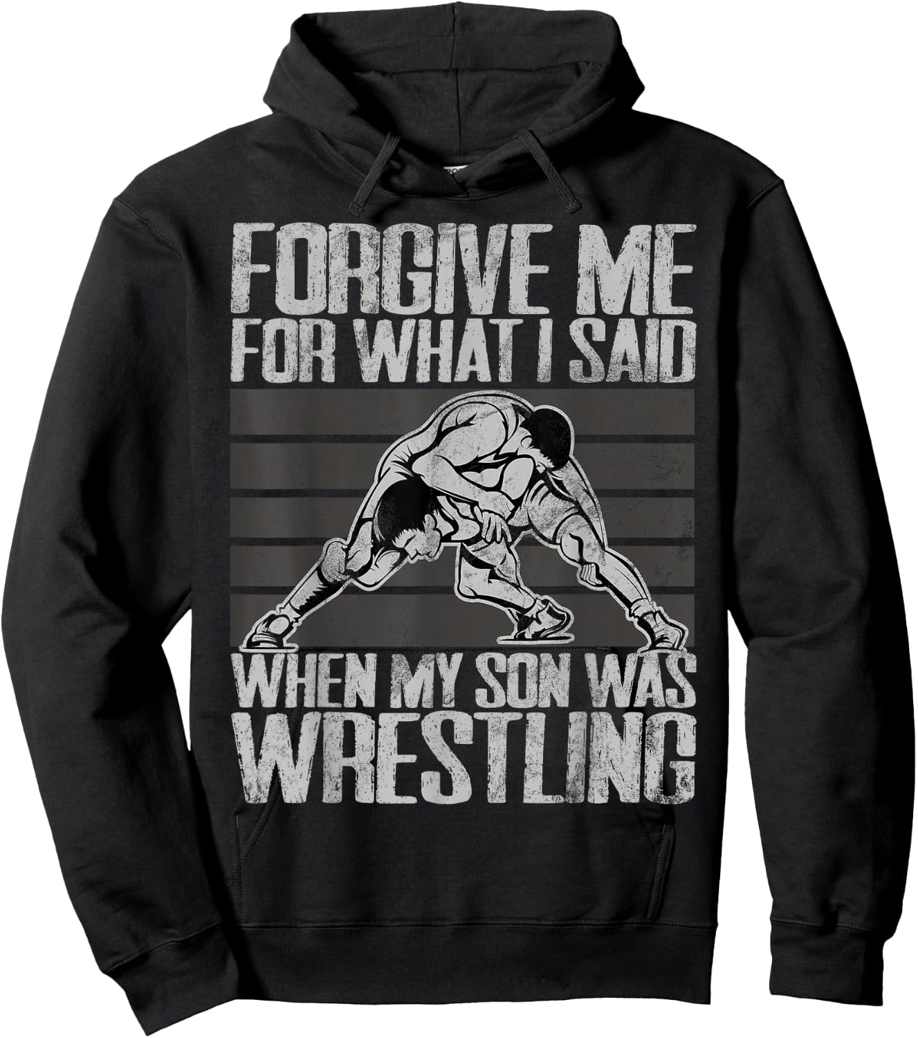 Wrestling Mom Wrestling Moms Hoodie - Hoodie | Black