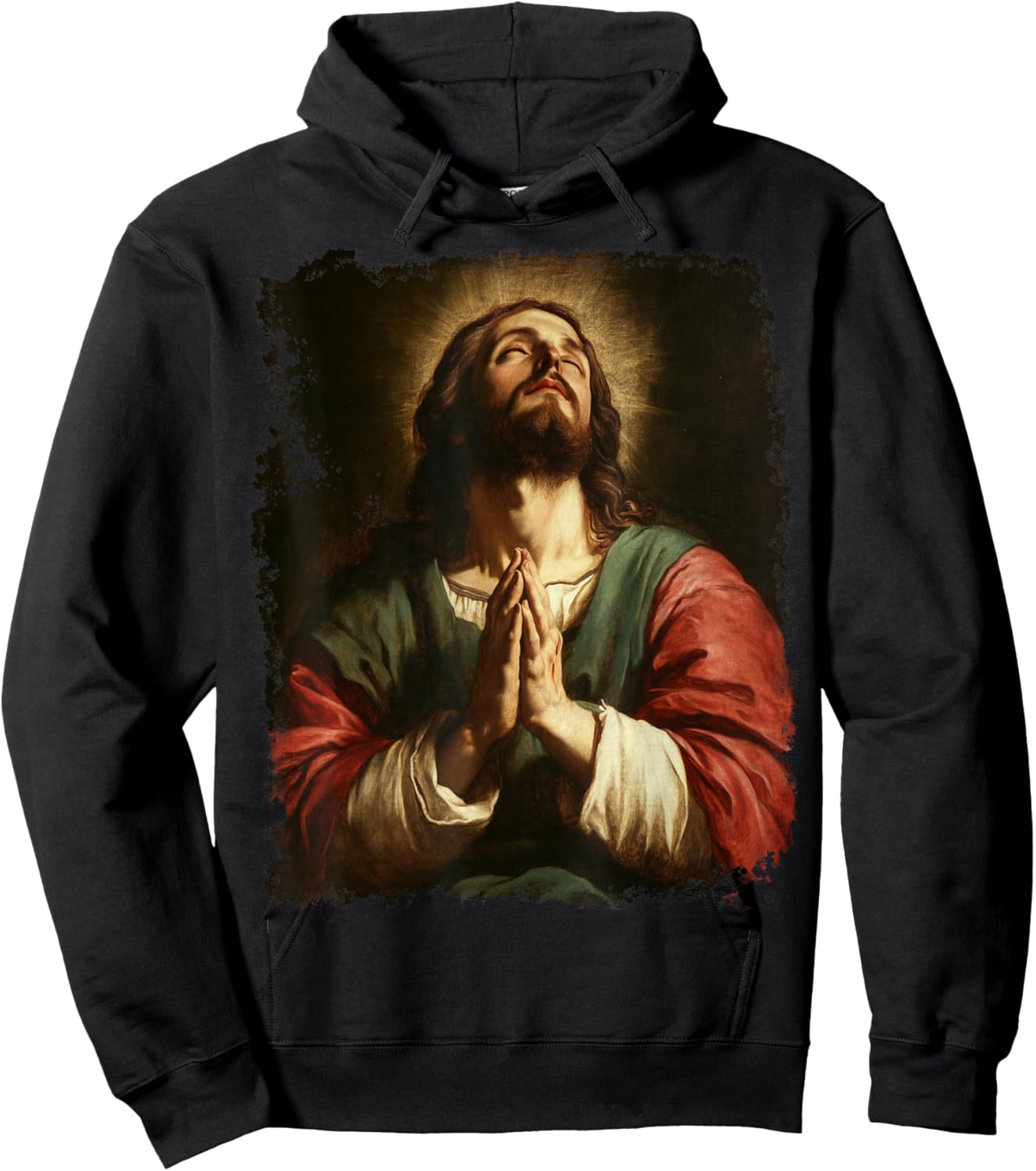 Jesus Christ Prayer Hoodie - Hoodie | Black