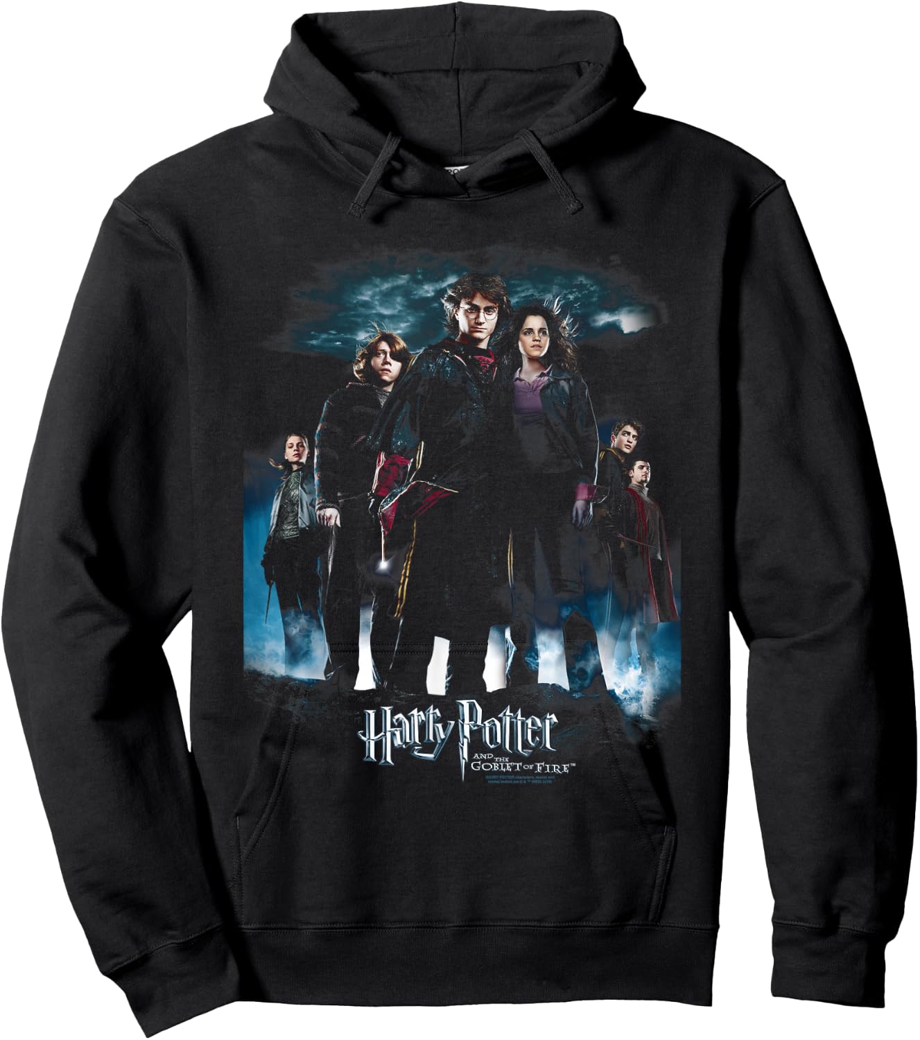Harry Potter Goblet of Fire Poster Hoodie - Hoodie | Black