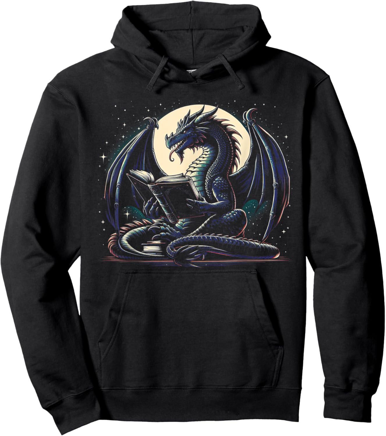 Dragon Chinese Mythical Creature Japanese Hoodie - Hoodie | Black