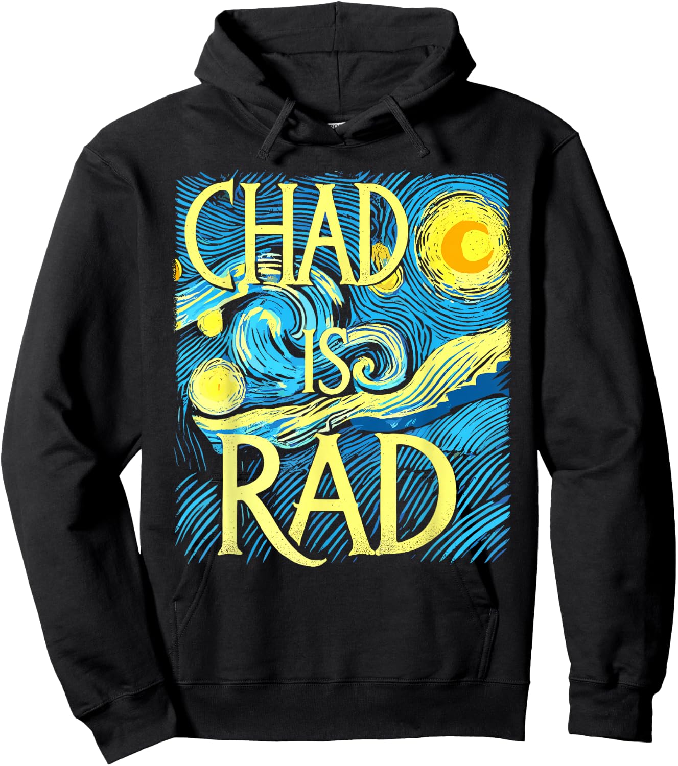 Chad is Rad Shirt Chad Country Clothing Apparel Chad Hoodie - Hoodie | Black