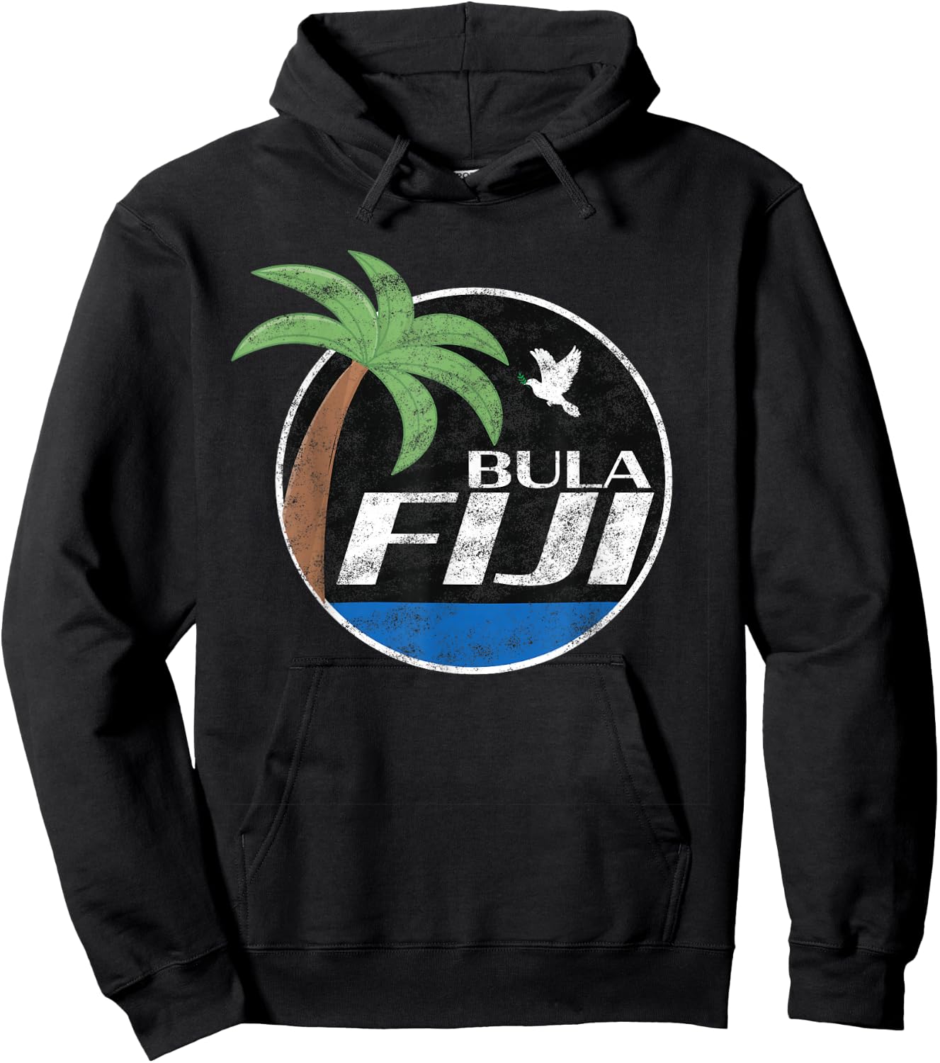 Tourist and Native Fiji Bula Hoodie - Hoodie | Black