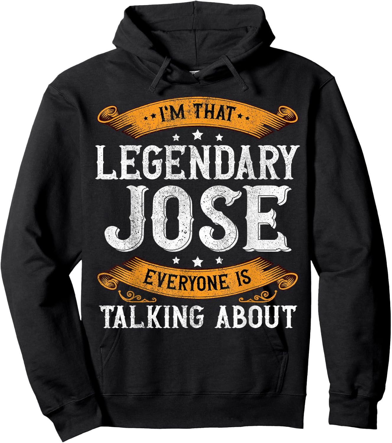 Jose Personal Name Funny Jose First Name Hoodie - Hoodie | Black