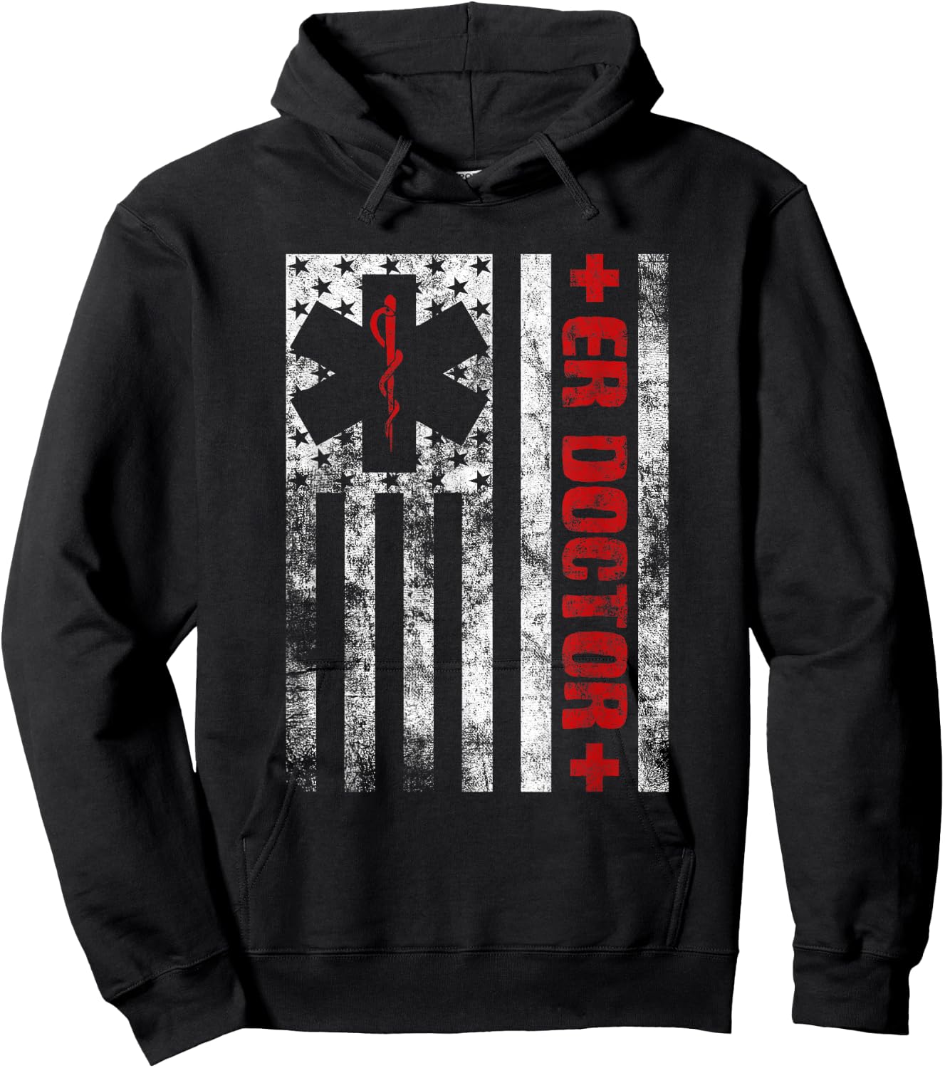 Emergency Department Emergency Medicine Physician ER Doctor Hoodie - Hoodie | Black