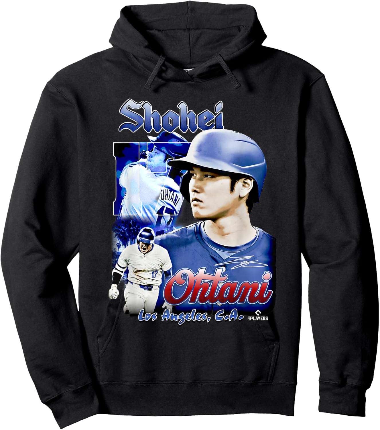 Shohei Ohtani | Los Angeles Baseball Players | MLBOHT7002 Hoodie - Hoodie | Black