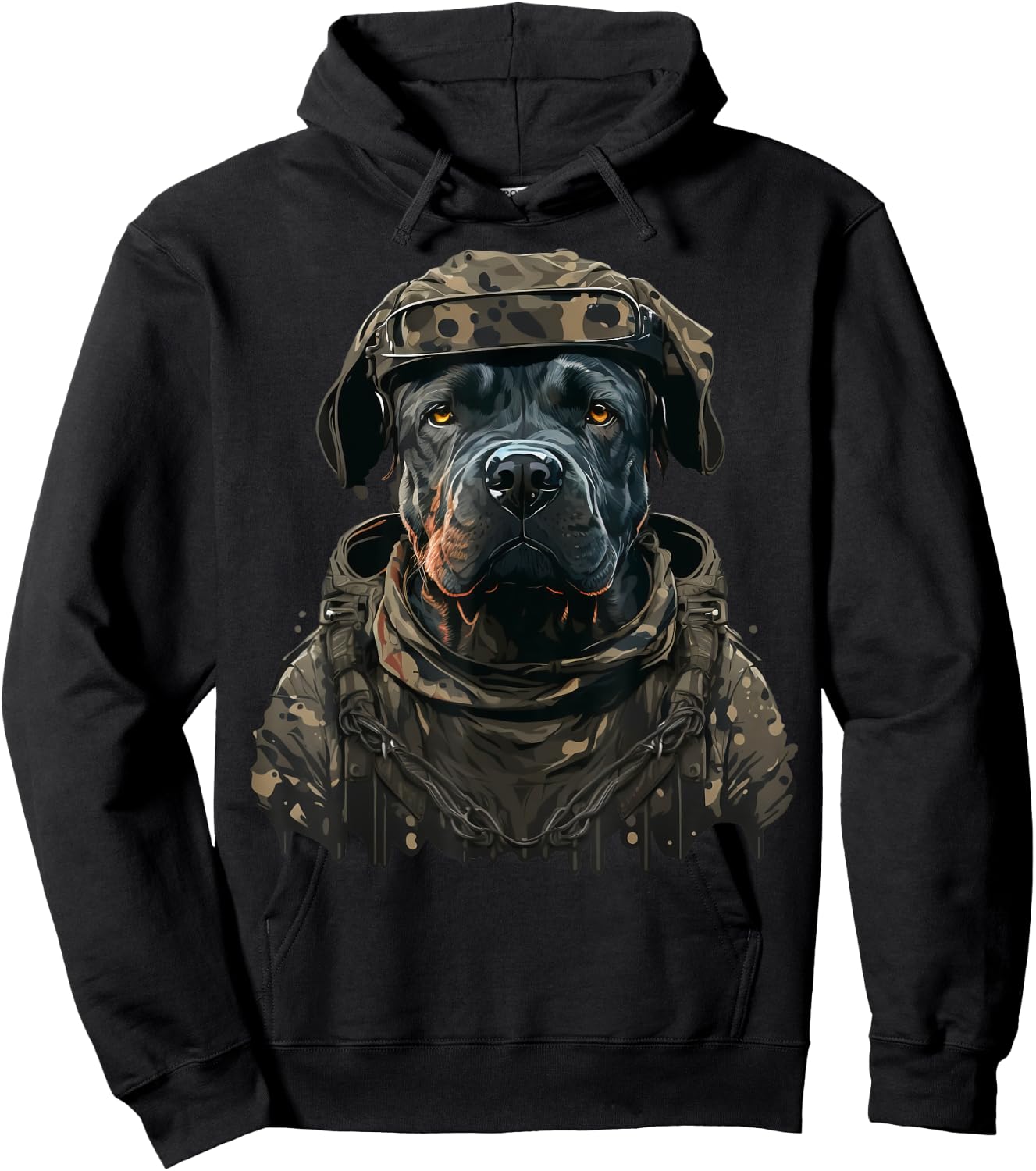 Soldier Cane Corso Army Military Cane Corso Hoodie - Hoodie | Black