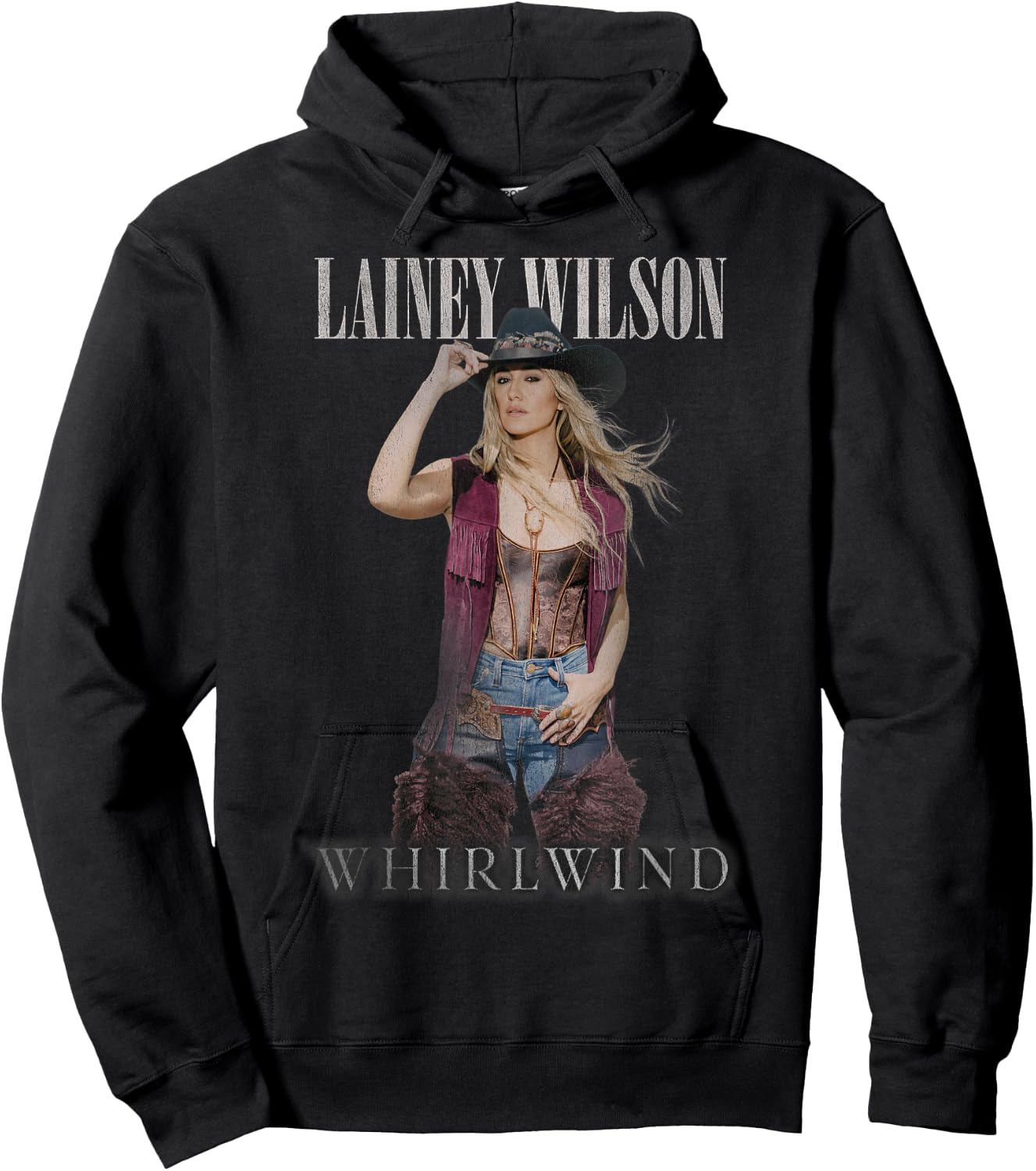 Lainey Wilson - Whirlwind Lainey Hoodie - Hoodie | Black