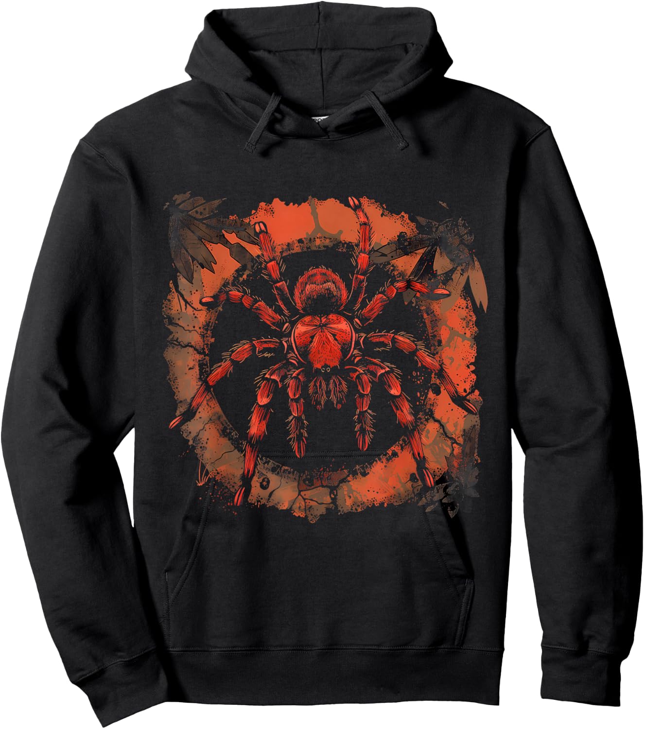 Tarantula Spider Nature Animal Art Wildlife Jungle Motif Hoodie - Hoodie | Black