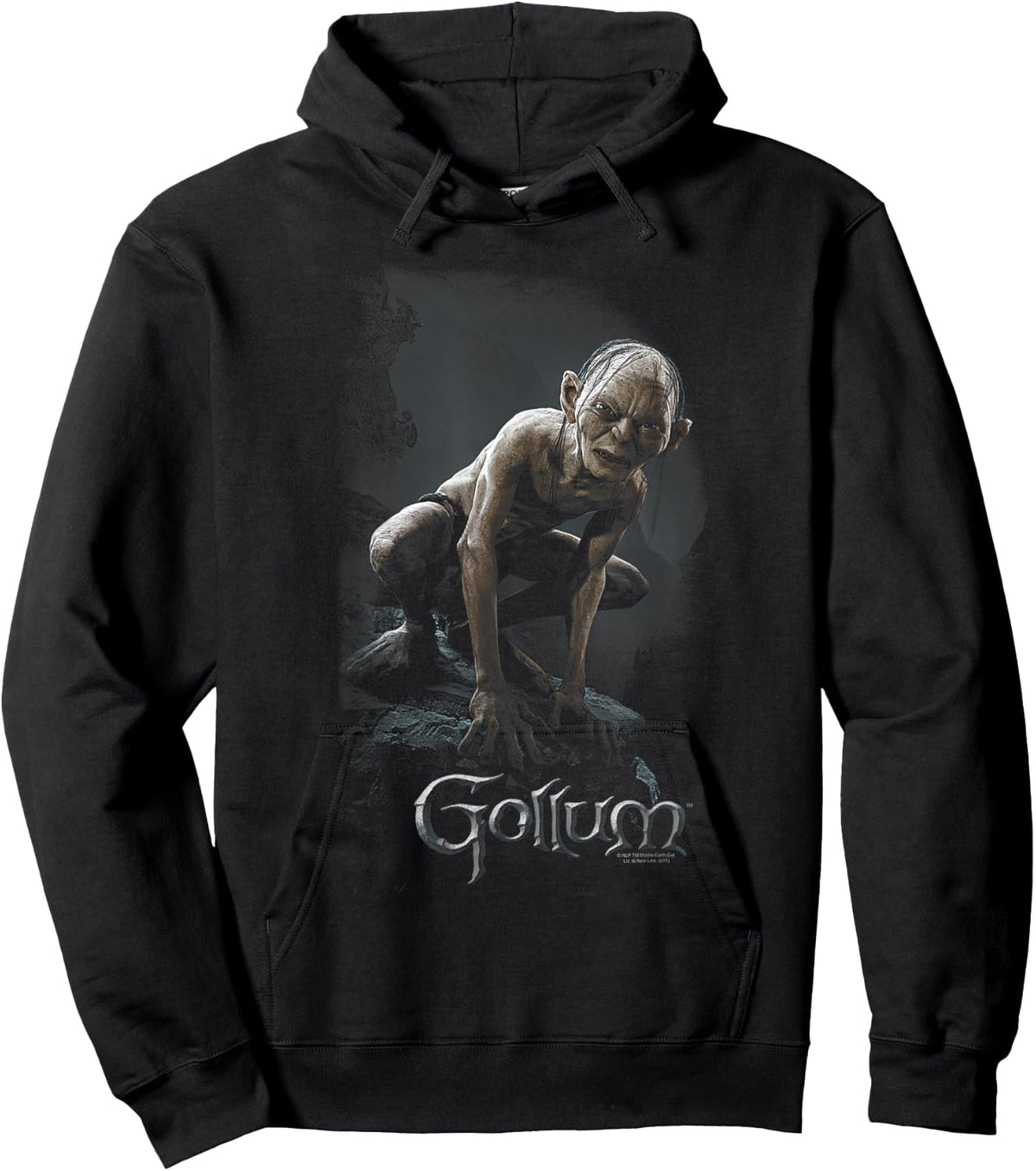 The Lord of the Rings Gollum Hoodie - Hoodie | Black