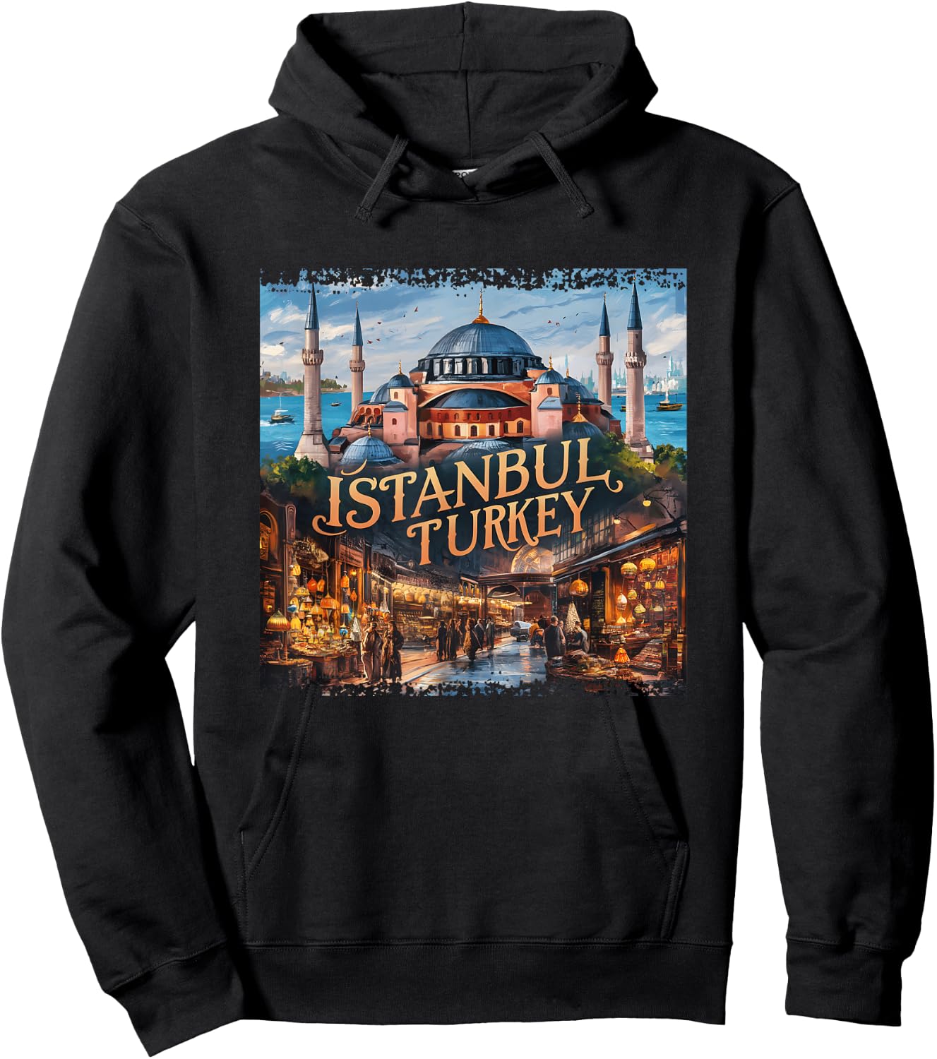 Istanbul, Turkey Hoodie - Hoodie | Black