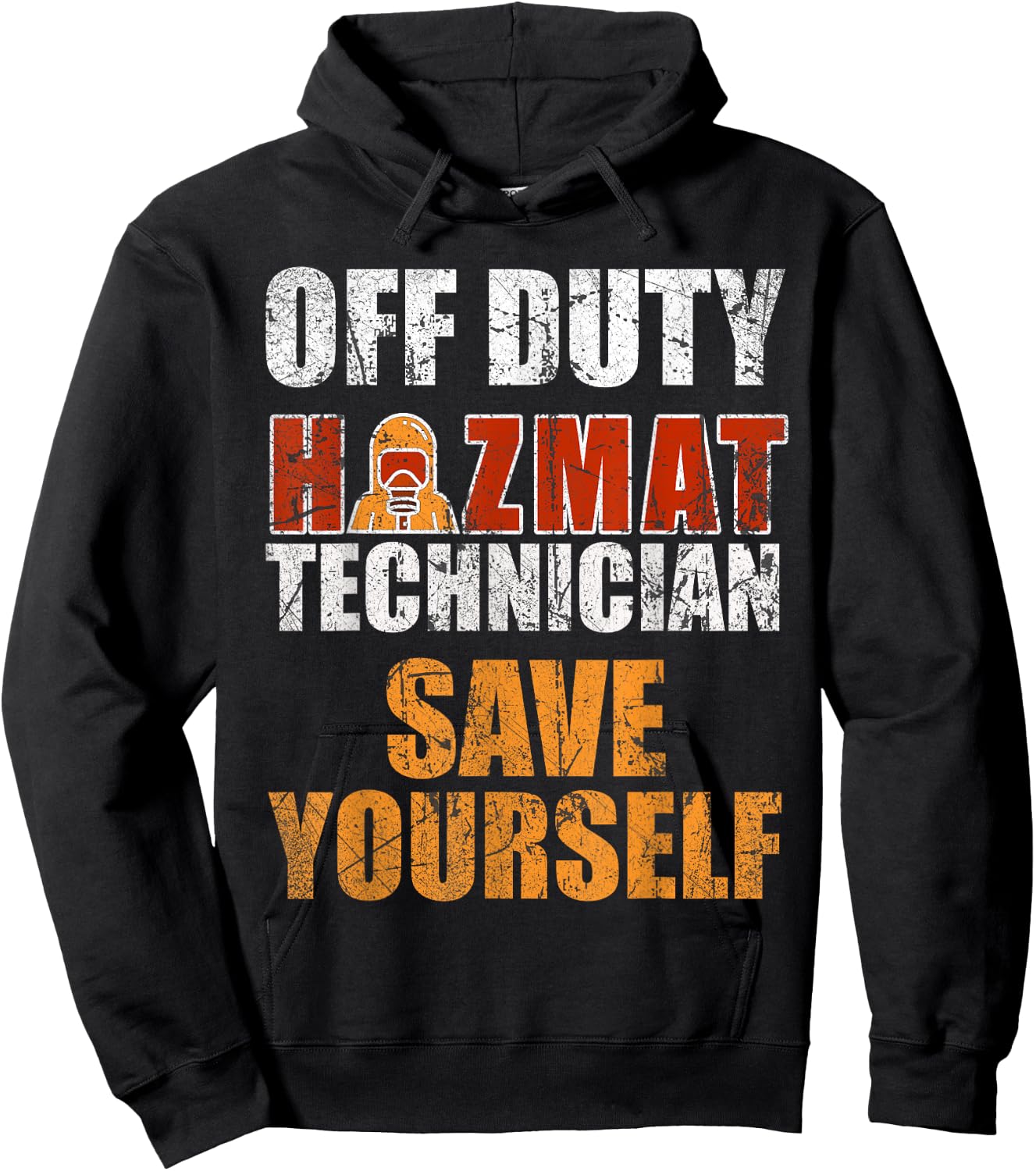 Dangerous Goods Team Off Service Hazardous Substances Engineers Team Hoodie - Hoodie | Black