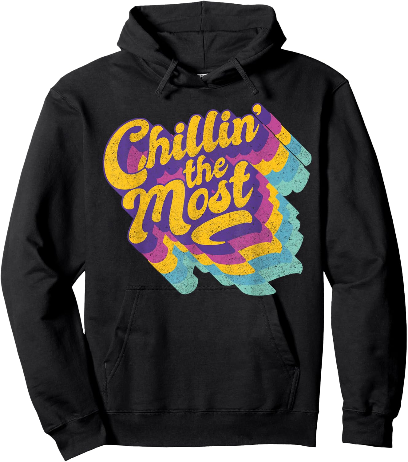 Chillin' the Most relaxing summer vibes Men Women Kids Hoodie - Hoodie | Black