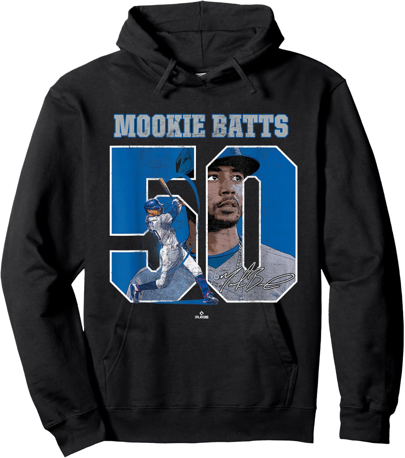 Mookie Batts Mookie Betts Los Angeles MLBPA Hoodie - Hoodie | Black