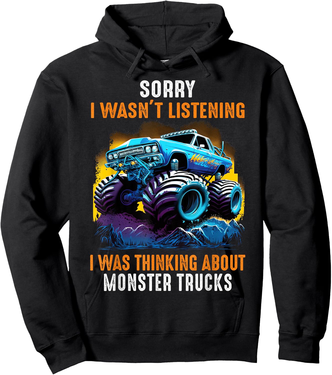 Monster Truck Fans Hoodie - Hoodie | Black
