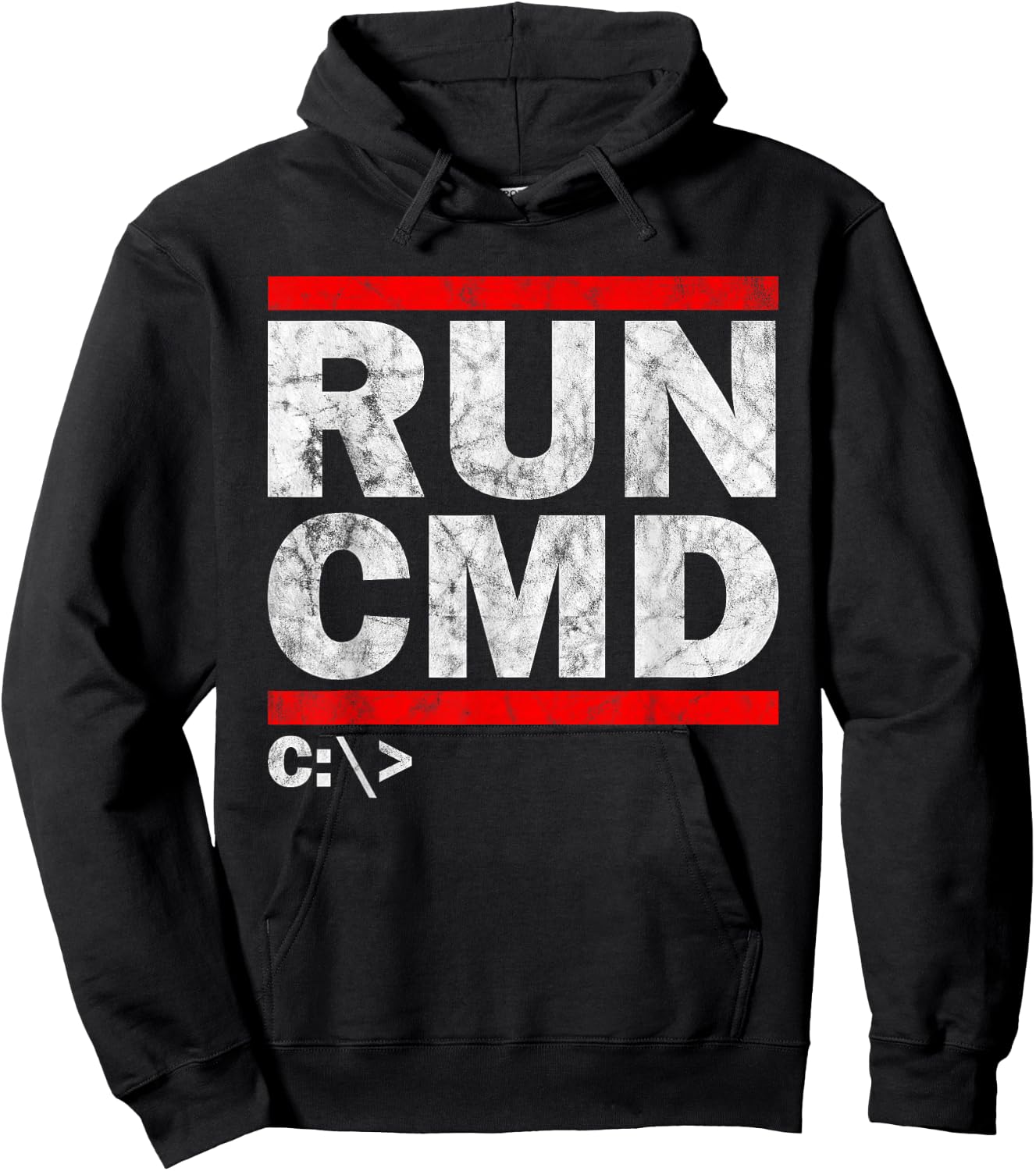Admins Programmers Run CMD Hoodie - Hoodie | Black