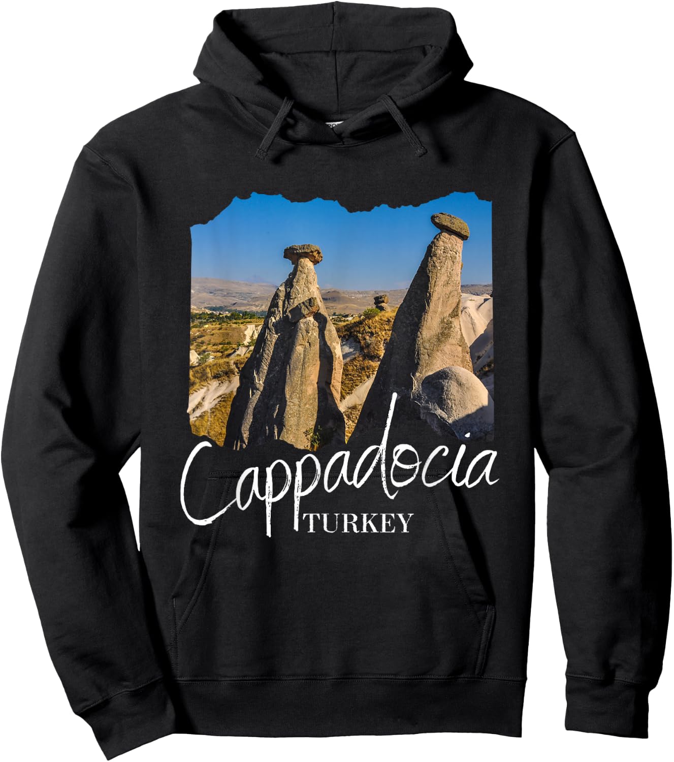 Turkey Cappadocia Souvenir / Cappadocia Hoodie - Hoodie | Black