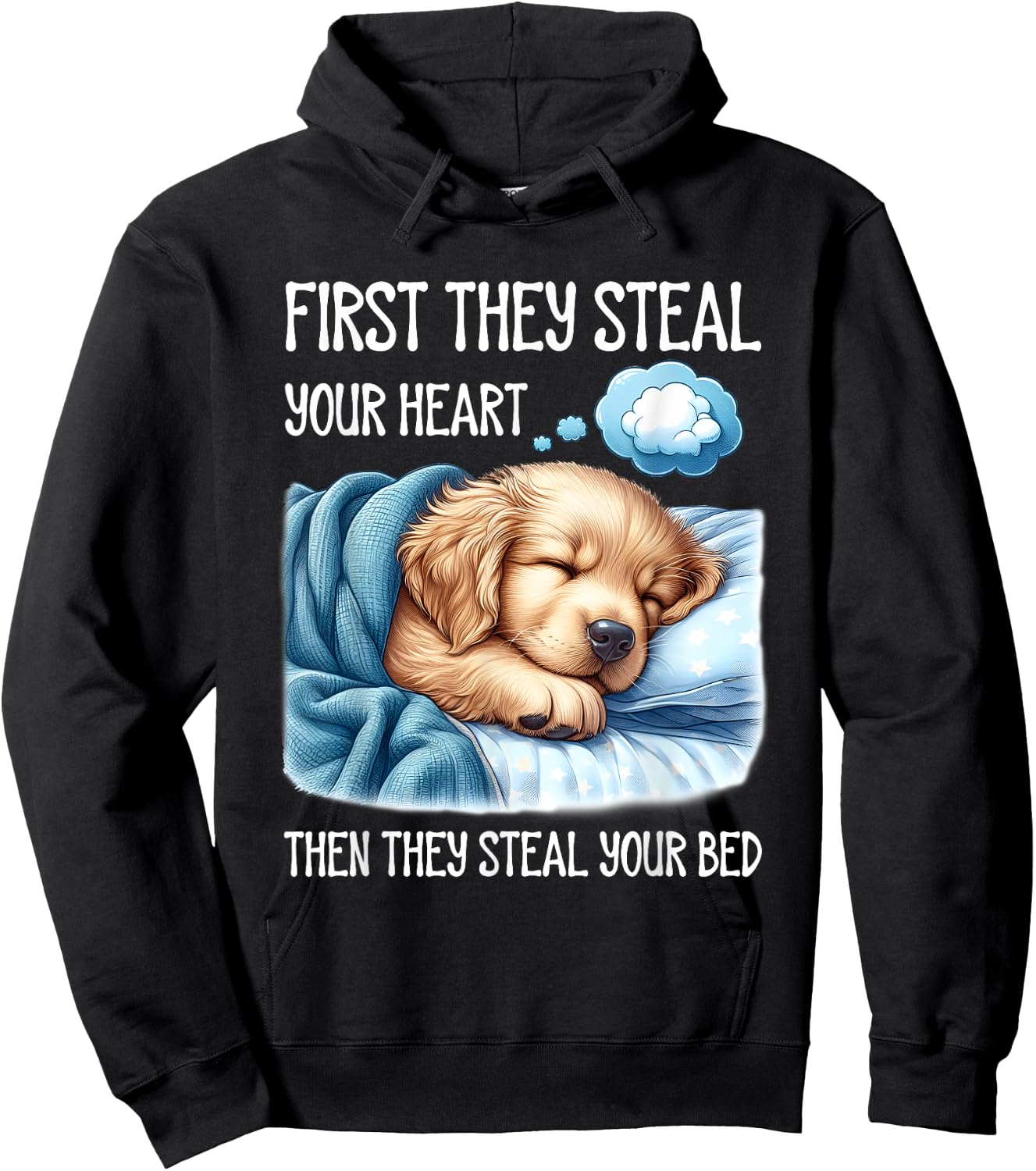 Dog Sleep Women Hoodie - Hoodie | Black