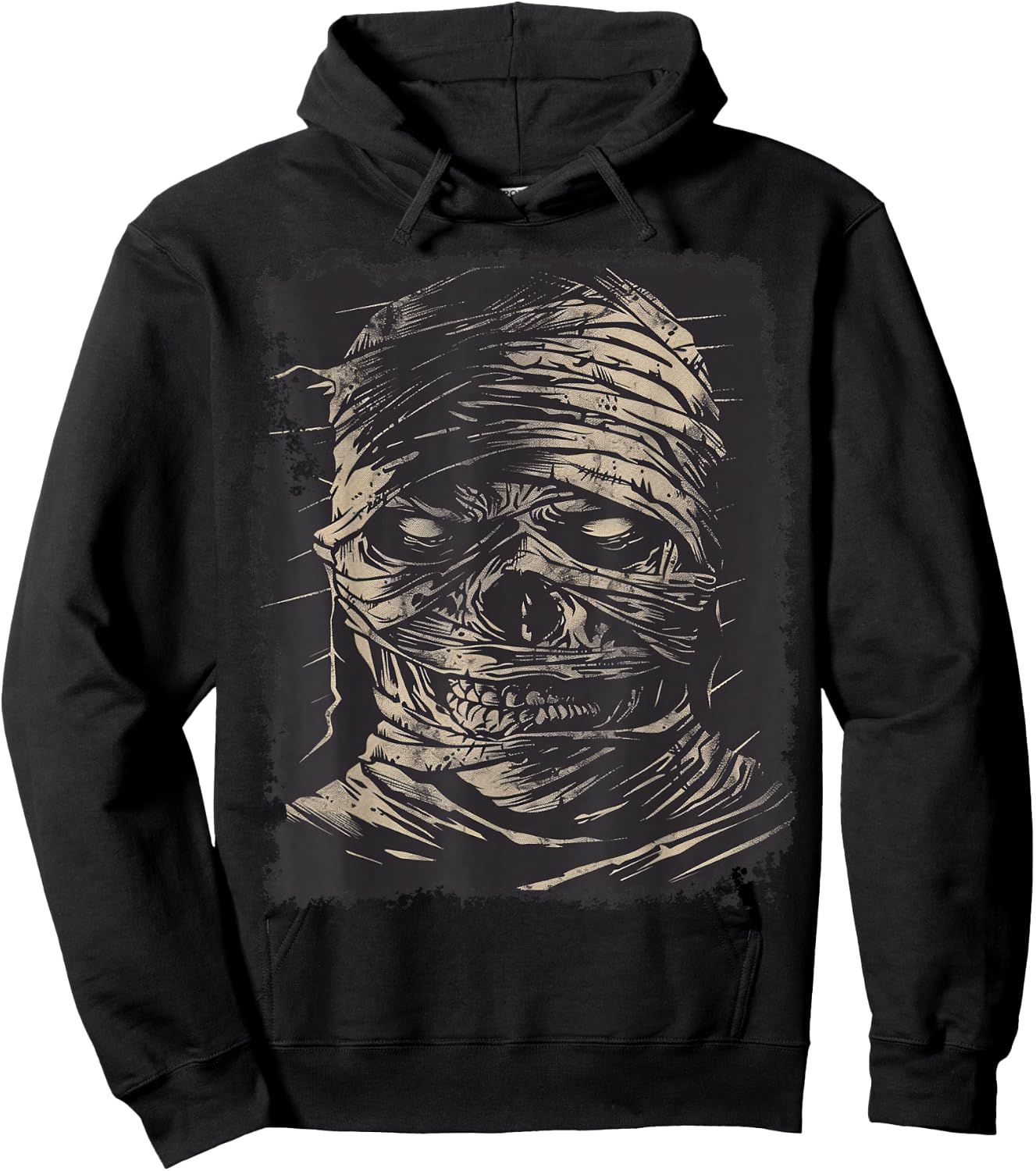Scary Mummy Hoodie - Hoodie | Black