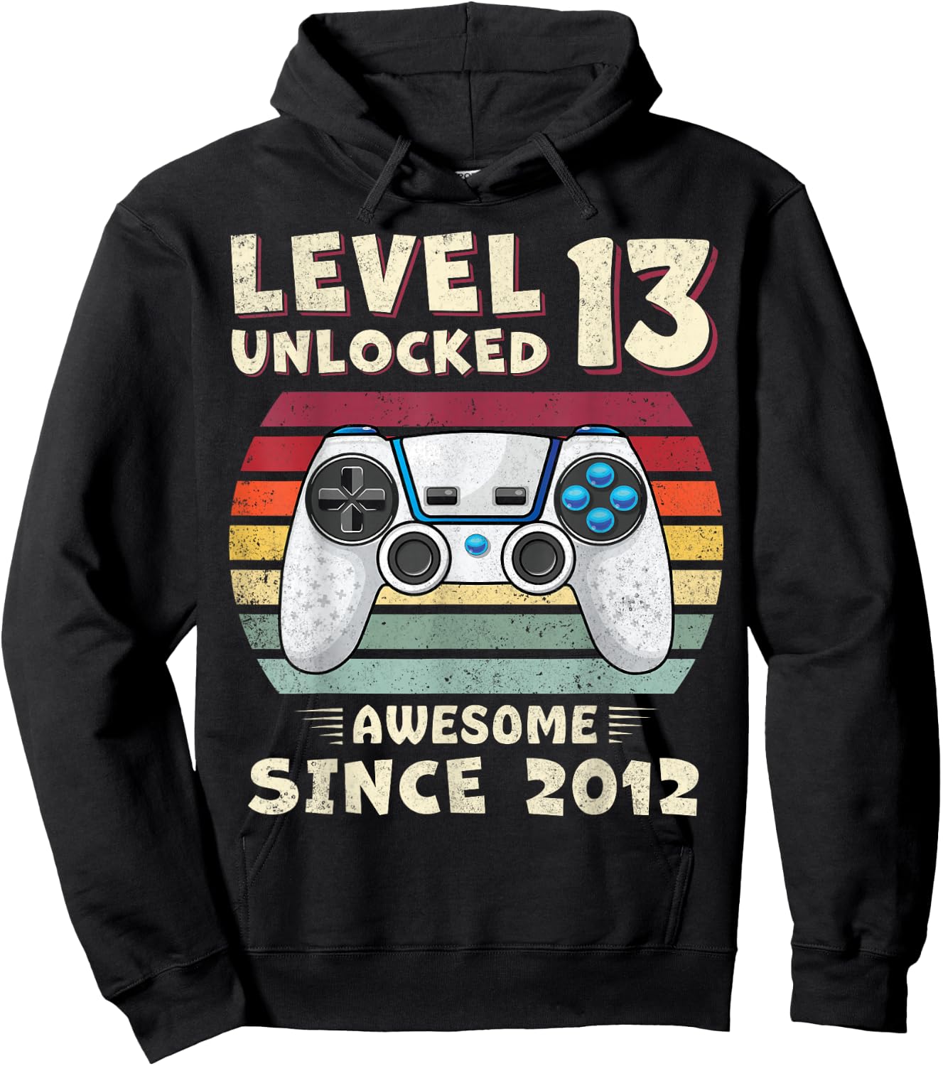 13 Year Old BDay Decorations Son Boy 13yr 2012 13th Birthday Hoodie - Hoodie | Black