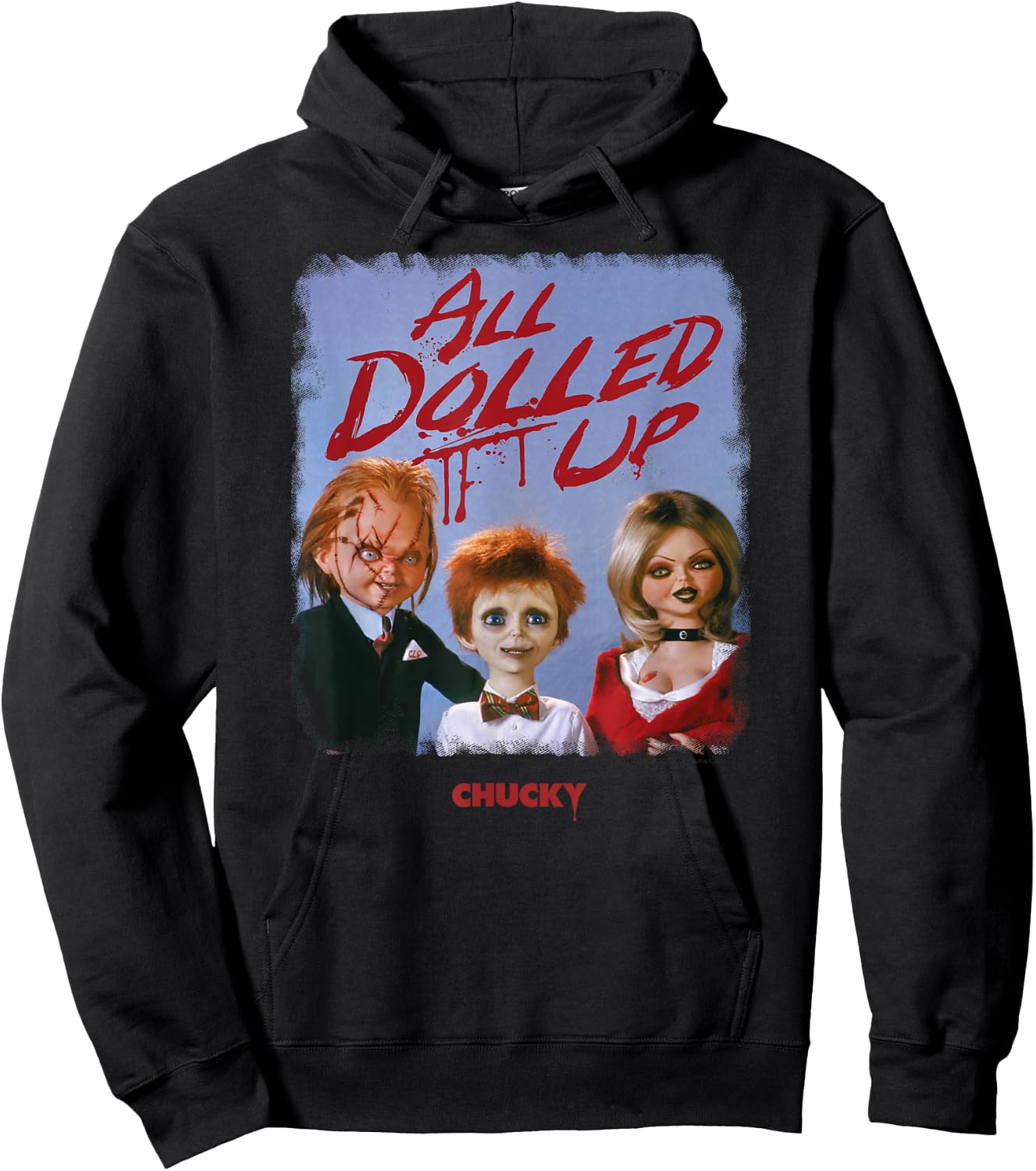 Chucky Family All Dolled Up Hoodie - Hoodie | Black