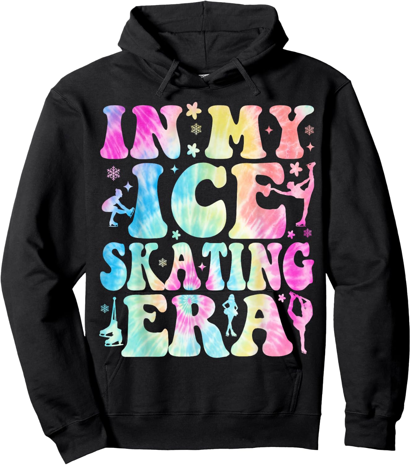 In My Ice Skating Era Hoodie - Hoodie | Black
